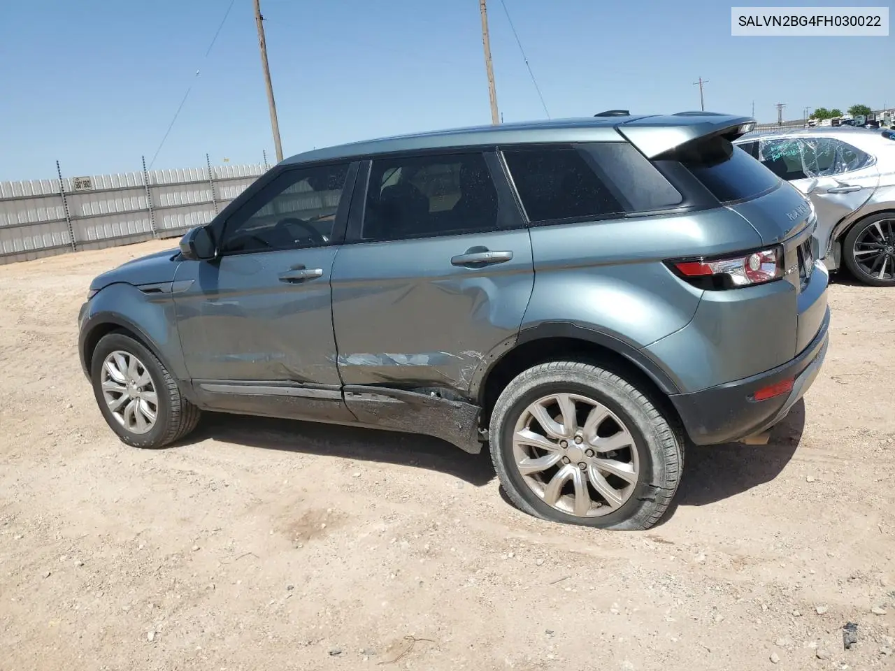 2015 Land Rover Range Rover Evoque Pure VIN: SALVN2BG4FH030022 Lot: 52153185