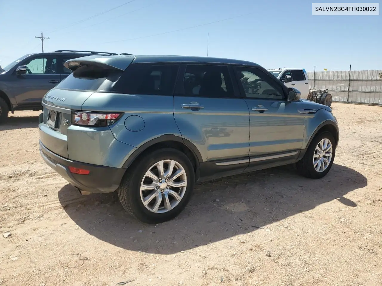 2015 Land Rover Range Rover Evoque Pure VIN: SALVN2BG4FH030022 Lot: 52153185