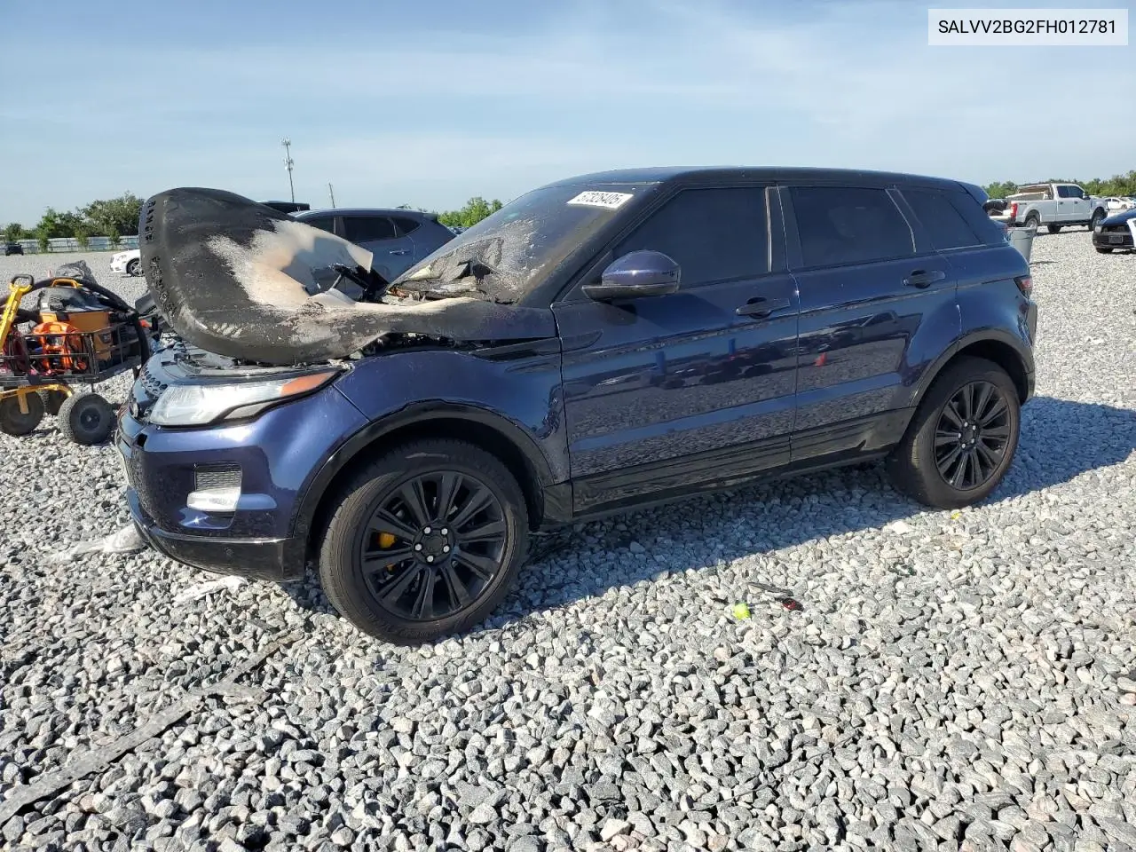 2015 Land Rover Range Rover Evoque Prestige Premium VIN: SALVV2BG2FH012781 Lot: 57328405