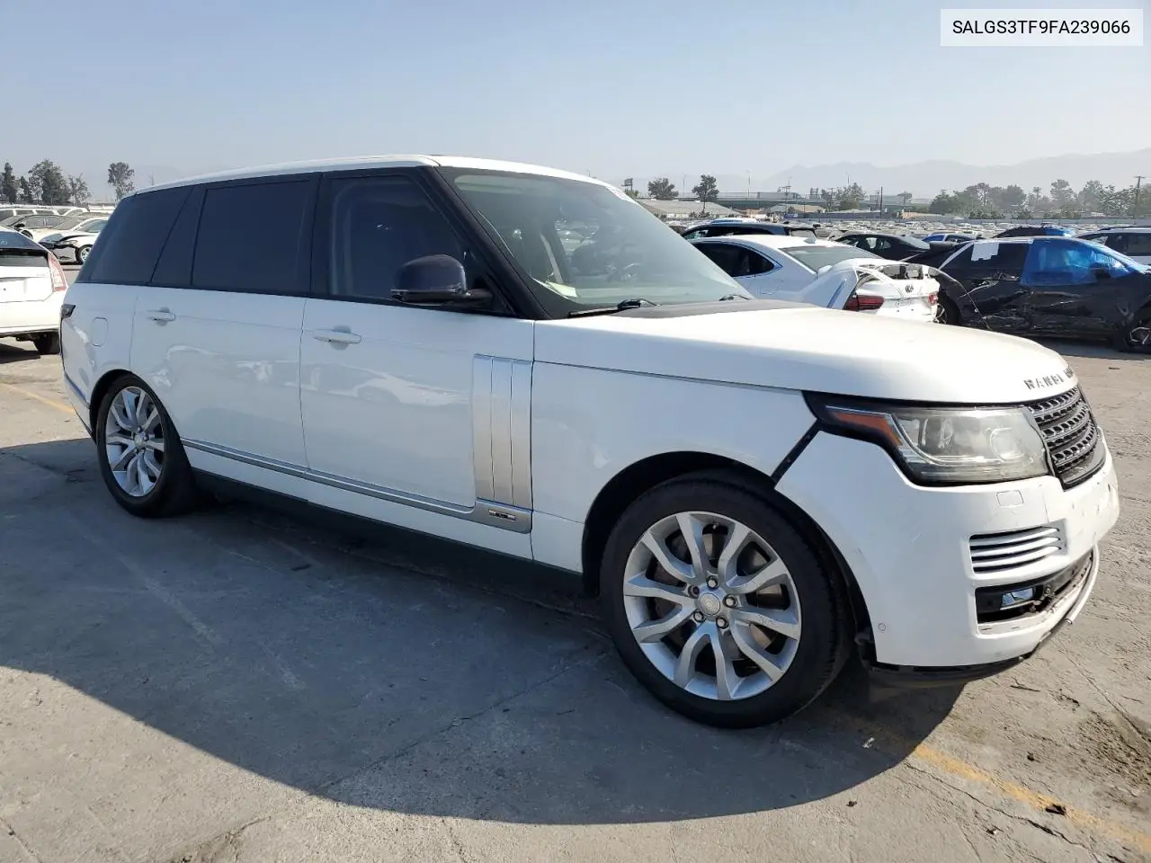2015 Land Rover Range Rover Supercharged VIN: SALGS3TF9FA239066 Lot: 62608135