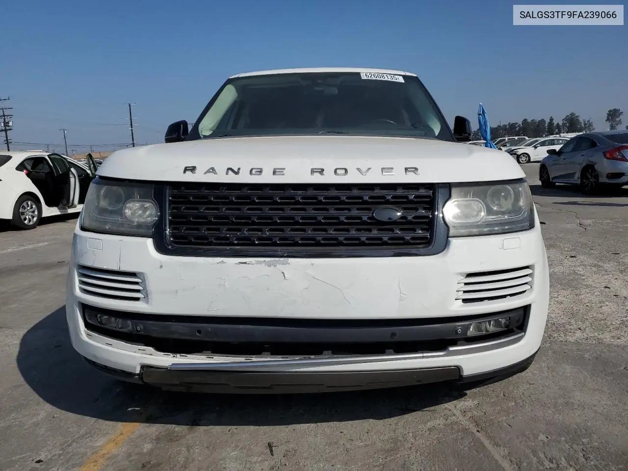 2015 Land Rover Range Rover Supercharged VIN: SALGS3TF9FA239066 Lot: 62608135