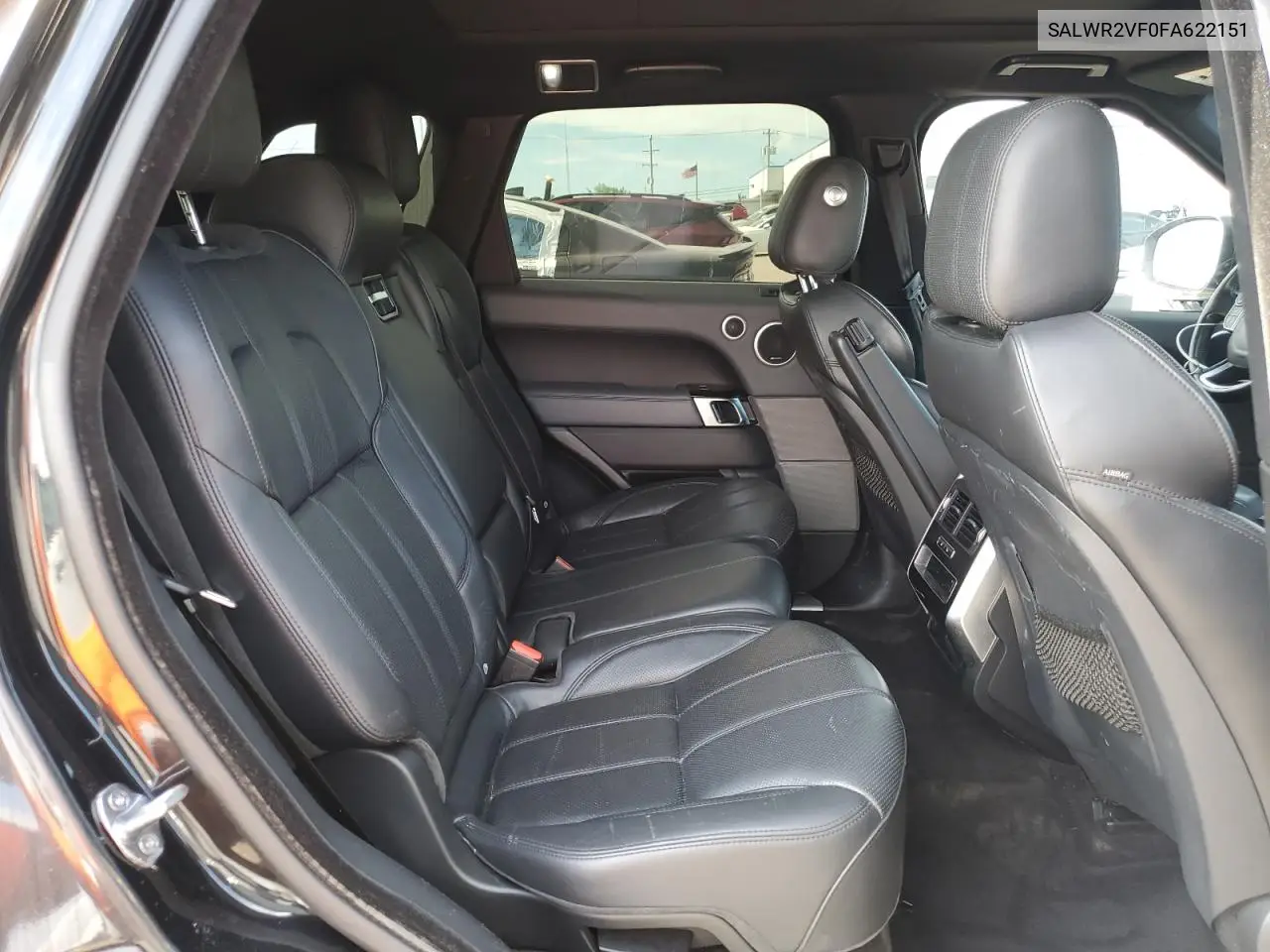2015 Land Rover Range Rover Sport Hse VIN: SALWR2VF0FA622151 Lot: 62849785