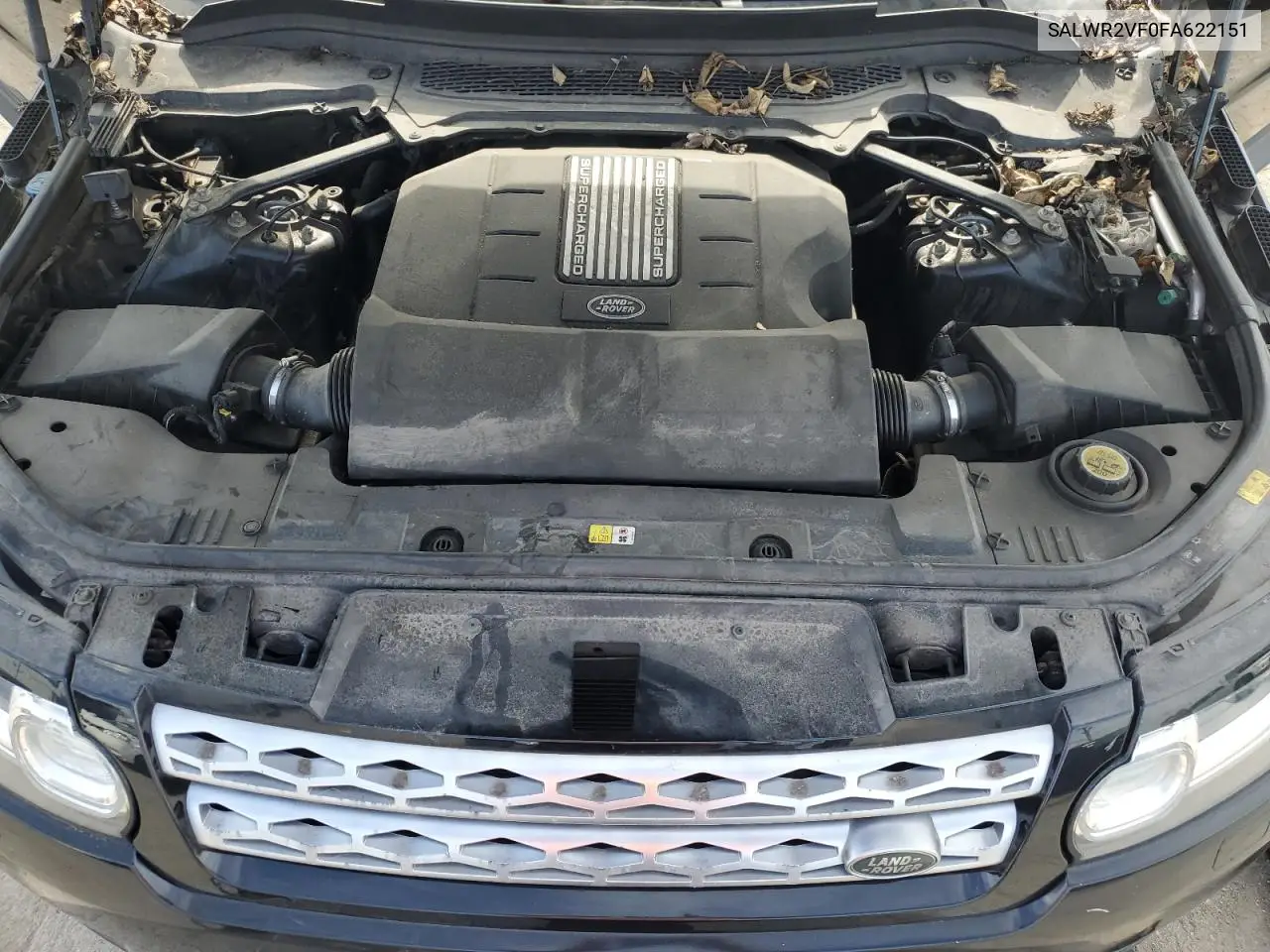 2015 Land Rover Range Rover Sport Hse VIN: SALWR2VF0FA622151 Lot: 62849785