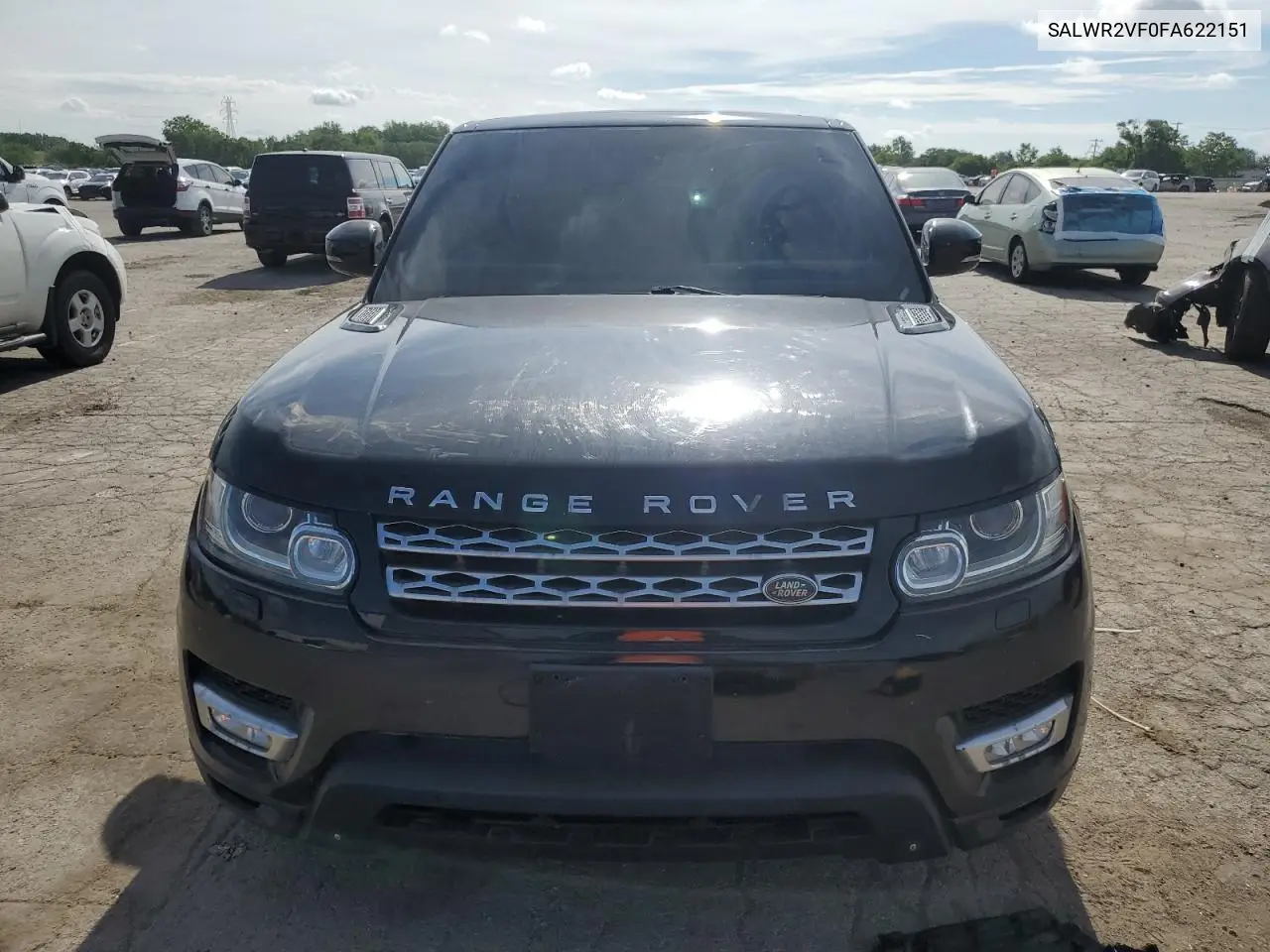 2015 Land Rover Range Rover Sport Hse VIN: SALWR2VF0FA622151 Lot: 62849785