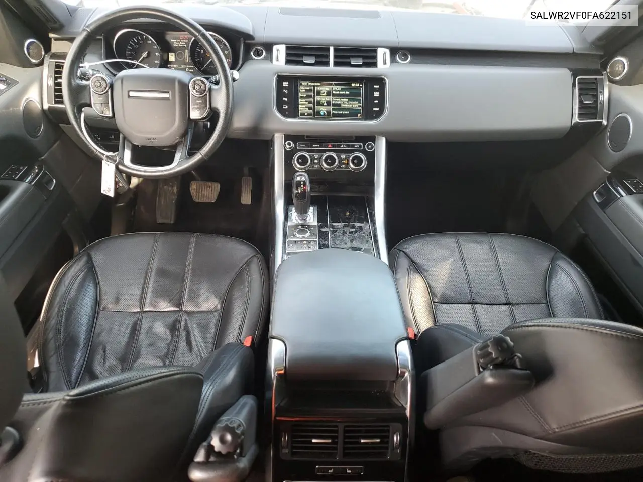 2015 Land Rover Range Rover Sport Hse VIN: SALWR2VF0FA622151 Lot: 62849785