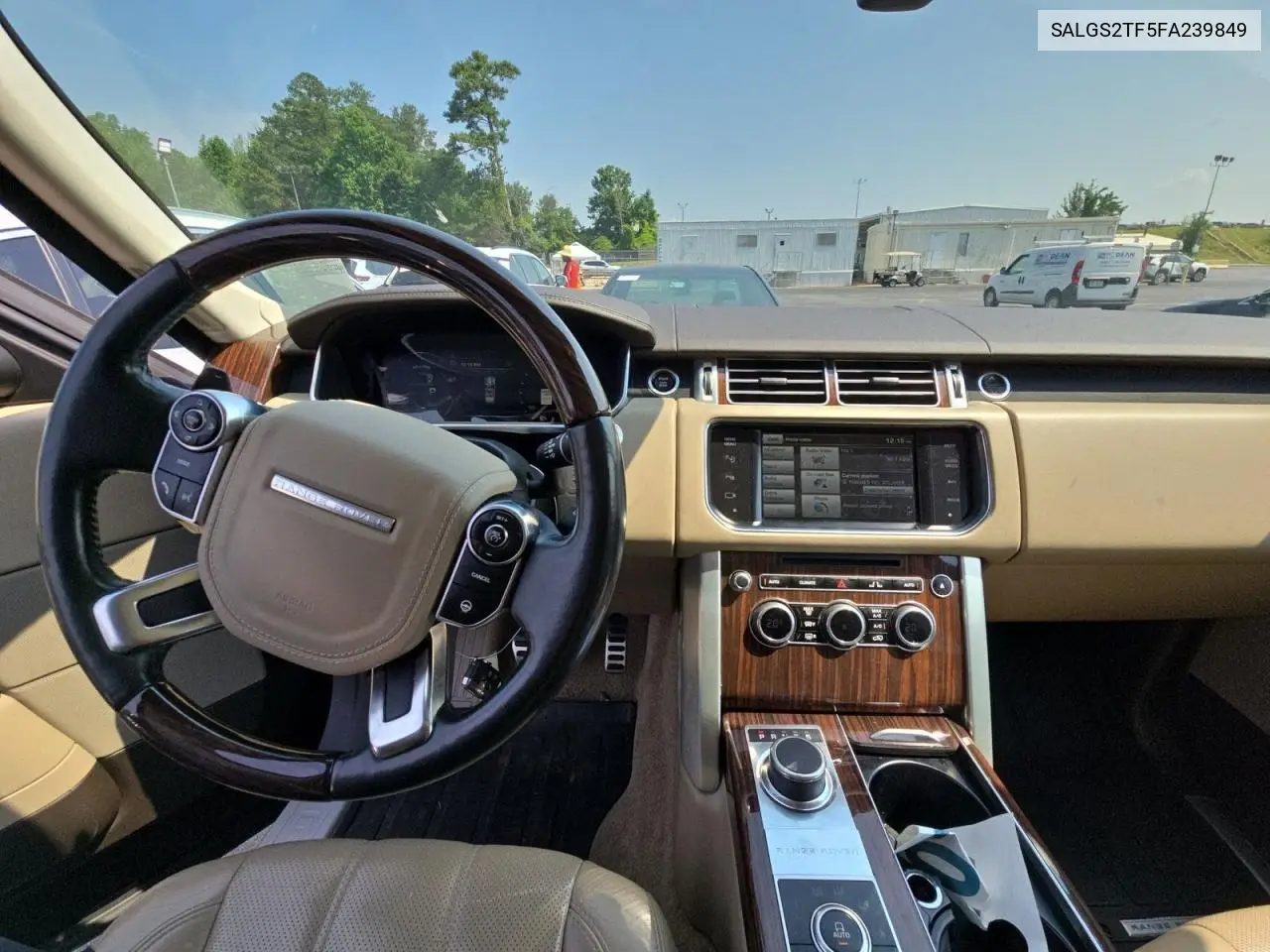 2015 Land Rover Range Rover Supercharged VIN: SALGS2TF5FA239849 Lot: 62968255