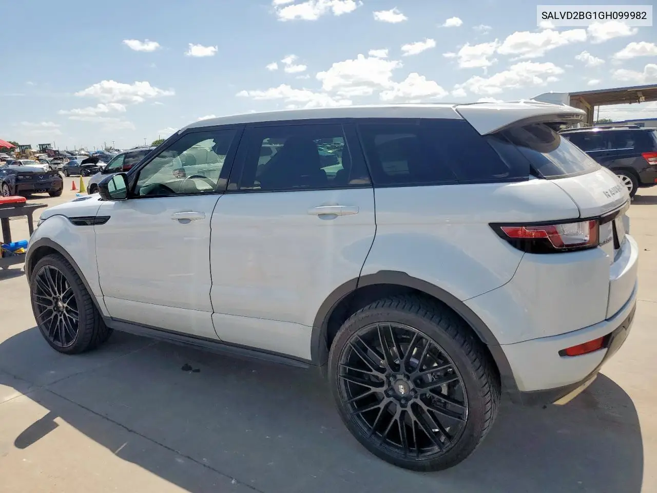 2016 Land Rover Range Rover Evoque Hse Dynamic VIN: SALVD2BG1GH099982 Lot: 62231665