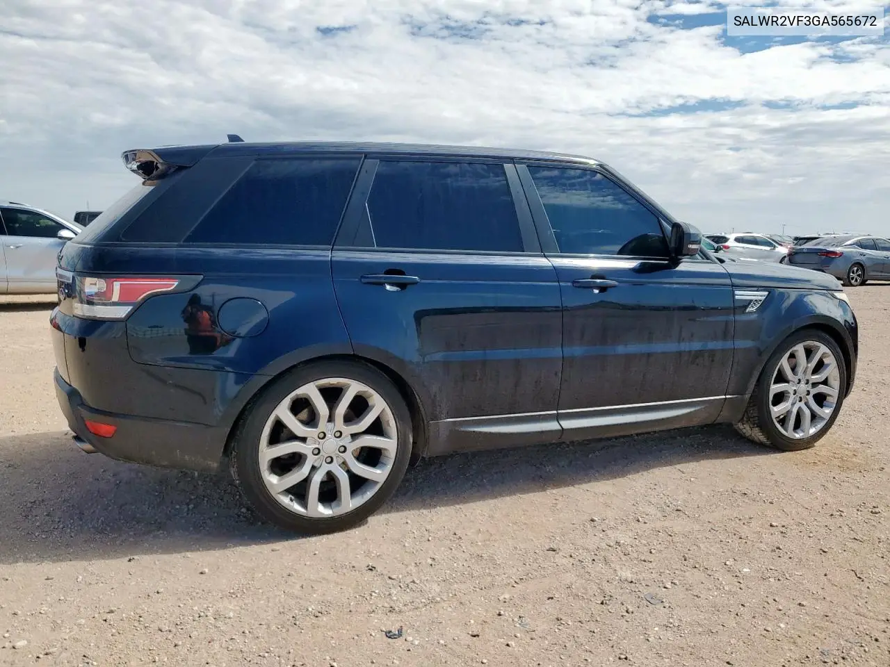2016 Land Rover Range Rover Sport Hse VIN: SALWR2VF3GA565672 Lot: 62239155