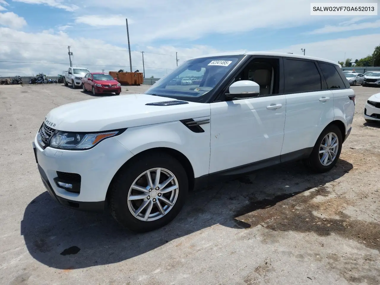 2016 Land Rover Range Rover Sport Se VIN: SALWG2VF7GA652013 Lot: 62341495