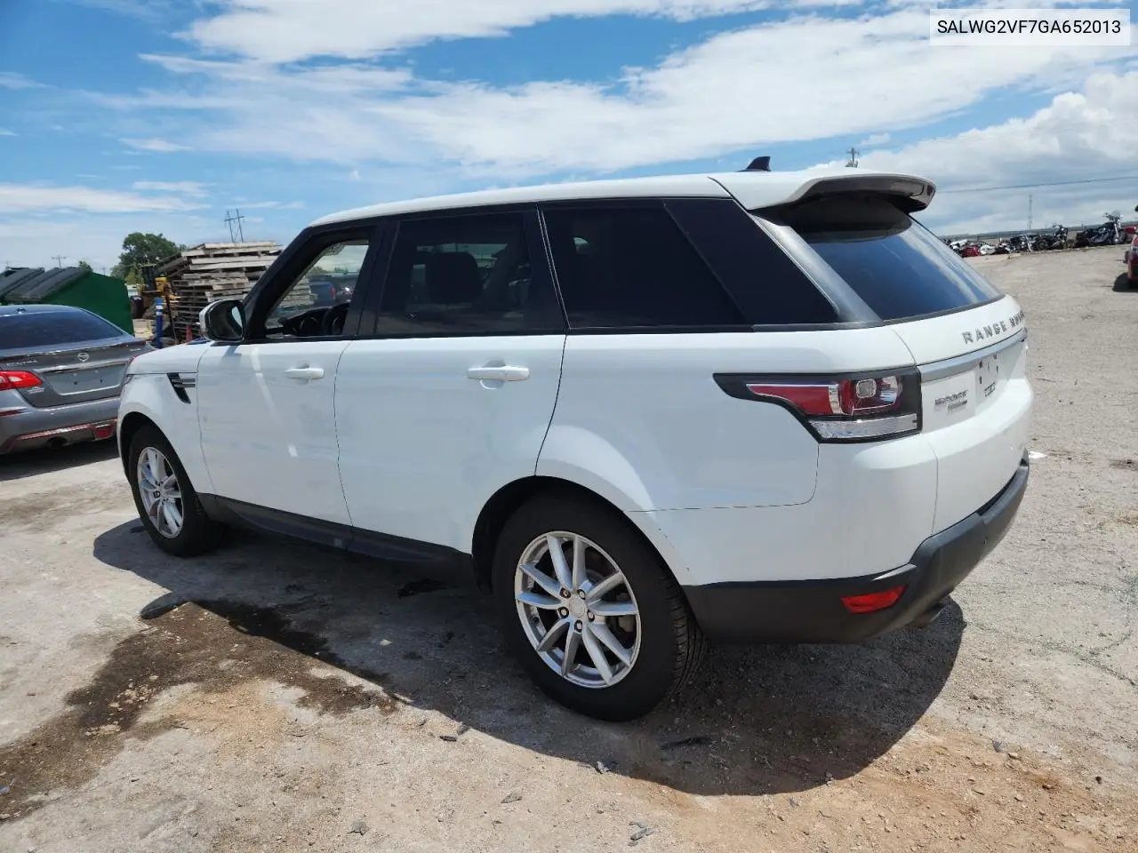 2016 Land Rover Range Rover Sport Se VIN: SALWG2VF7GA652013 Lot: 62341495