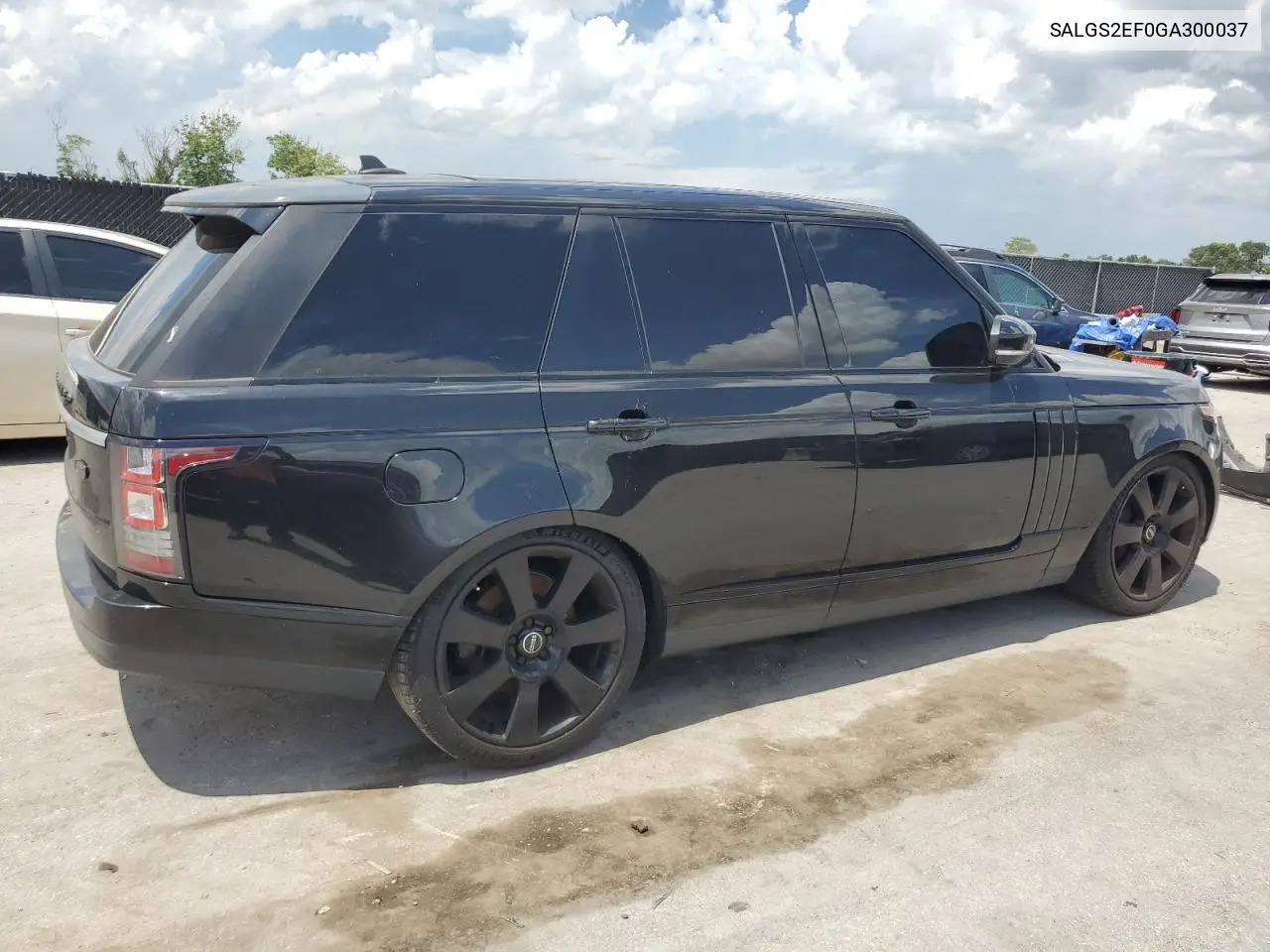 2016 Land Rover Range Rover Supercharged VIN: SALGS2EF0GA300037 Lot: 62883195