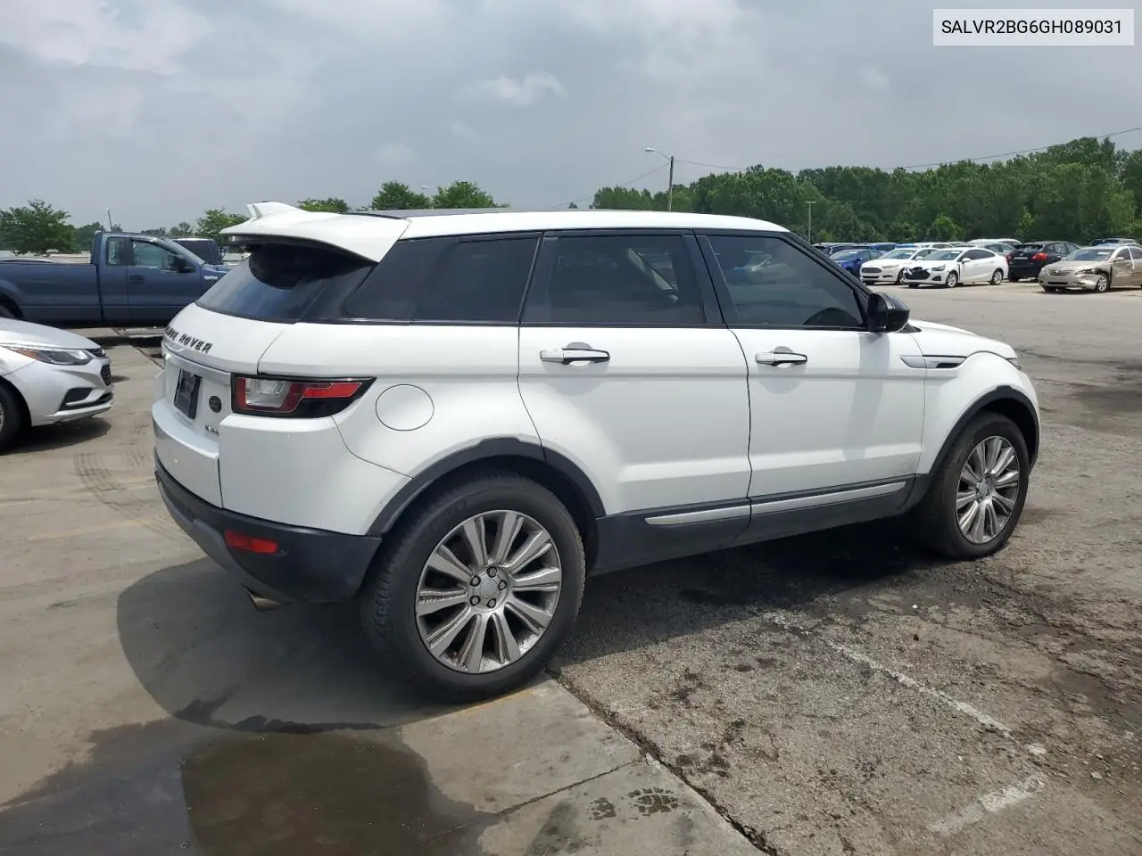 2016 Land Rover Range Rover Evoque Hse VIN: SALVR2BG6GH089031 Lot: 62940635