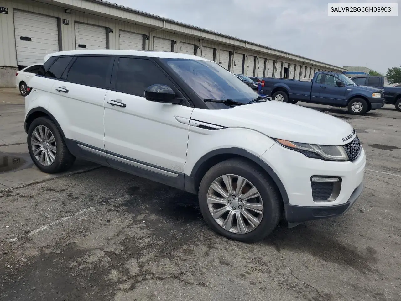 2016 Land Rover Range Rover Evoque Hse VIN: SALVR2BG6GH089031 Lot: 62940635