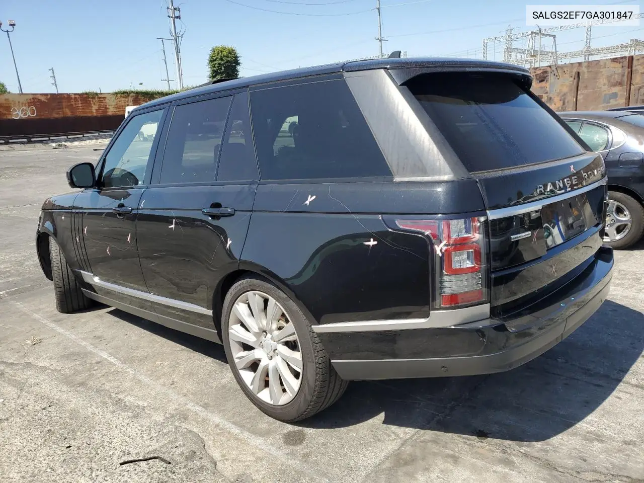 2016 Land Rover Range Rover Supercharged VIN: SALGS2EF7GA301847 Lot: 63010485