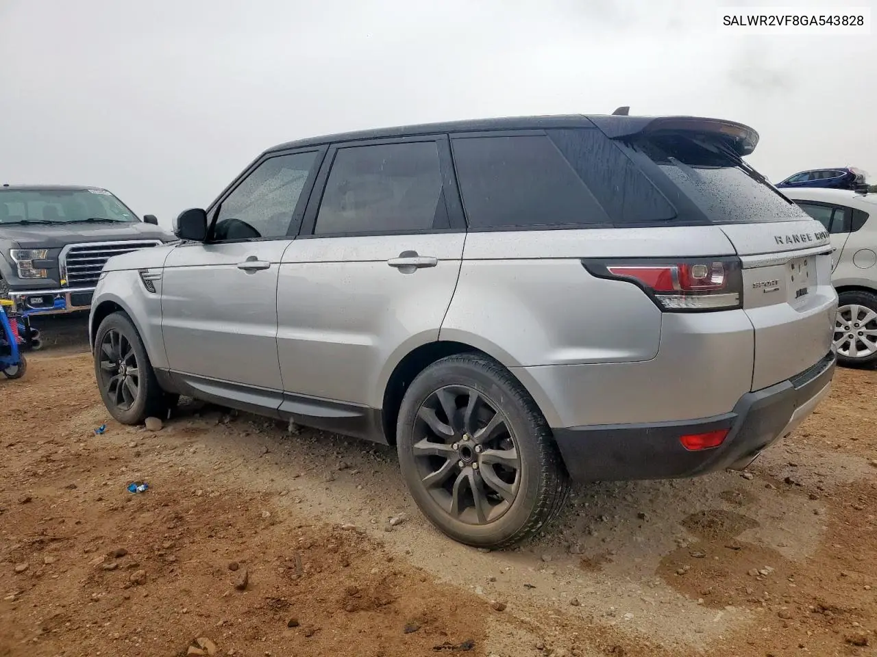 2016 Land Rover Range Rover Sport Hse VIN: SALWR2VF8GA543828 Lot: 63114525