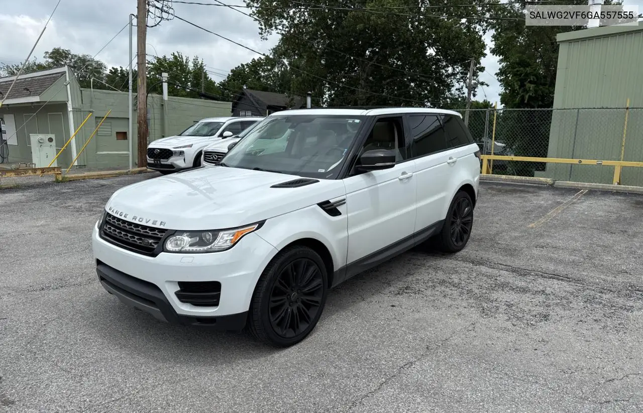 2016 Land Rover Range Rover Sport Se VIN: SALWG2VF6GA557555 Lot: 63278025