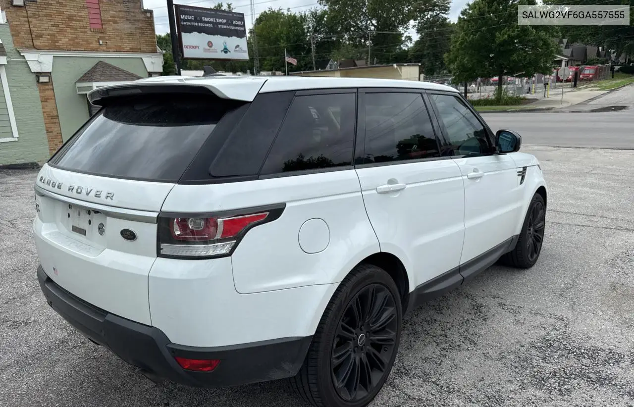 2016 Land Rover Range Rover Sport Se VIN: SALWG2VF6GA557555 Lot: 63278025