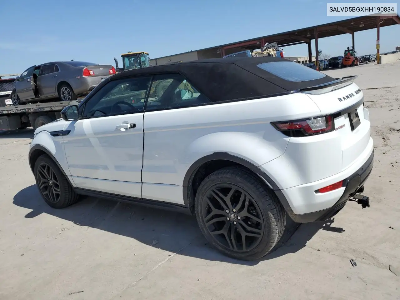 2017 Land Rover Range Rover Evoque Hse Dynamic VIN: SALVD5BGXHH190834 Lot: 50258635