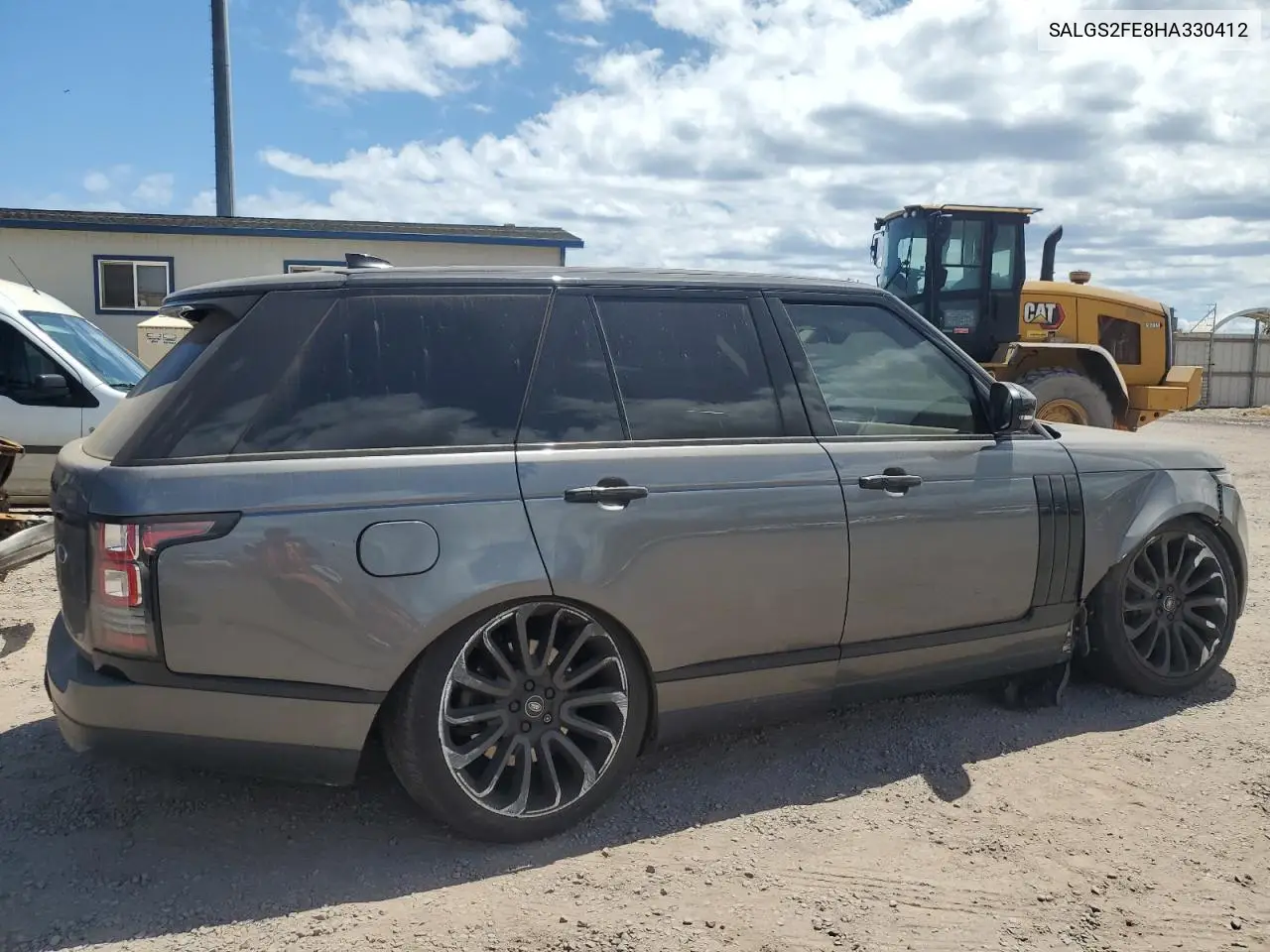 2017 Land Rover Range Rover Supercharged VIN: SALGS2FE8HA330412 Lot: 58601485