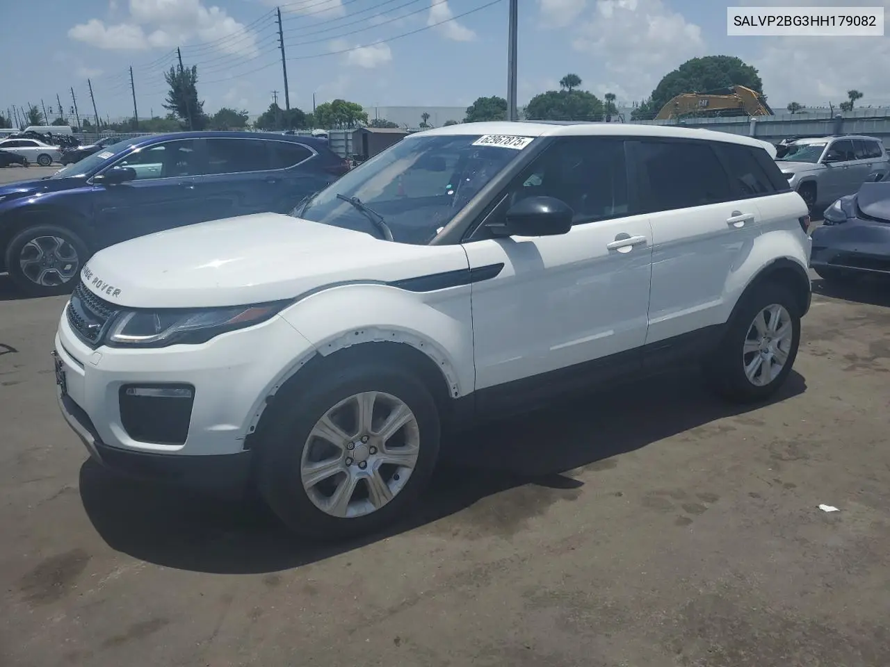 2017 Land Rover Range Rover Evoque Se VIN: SALVP2BG3HH179082 Lot: 62967875