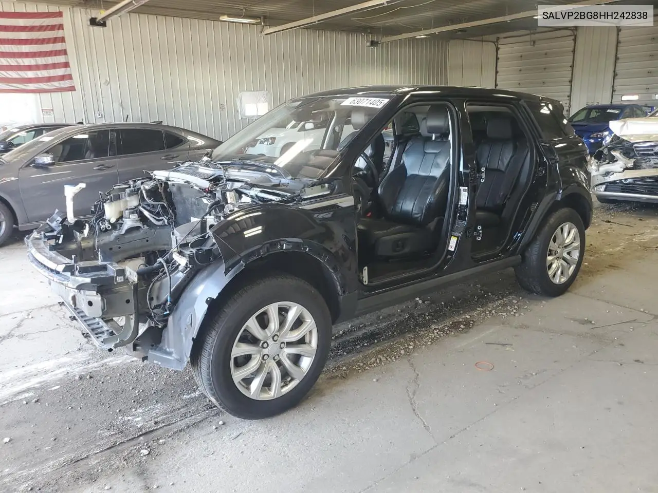 2017 Land Rover Range Rover Evoque Se VIN: SALVP2BG8HH242838 Lot: 63071405