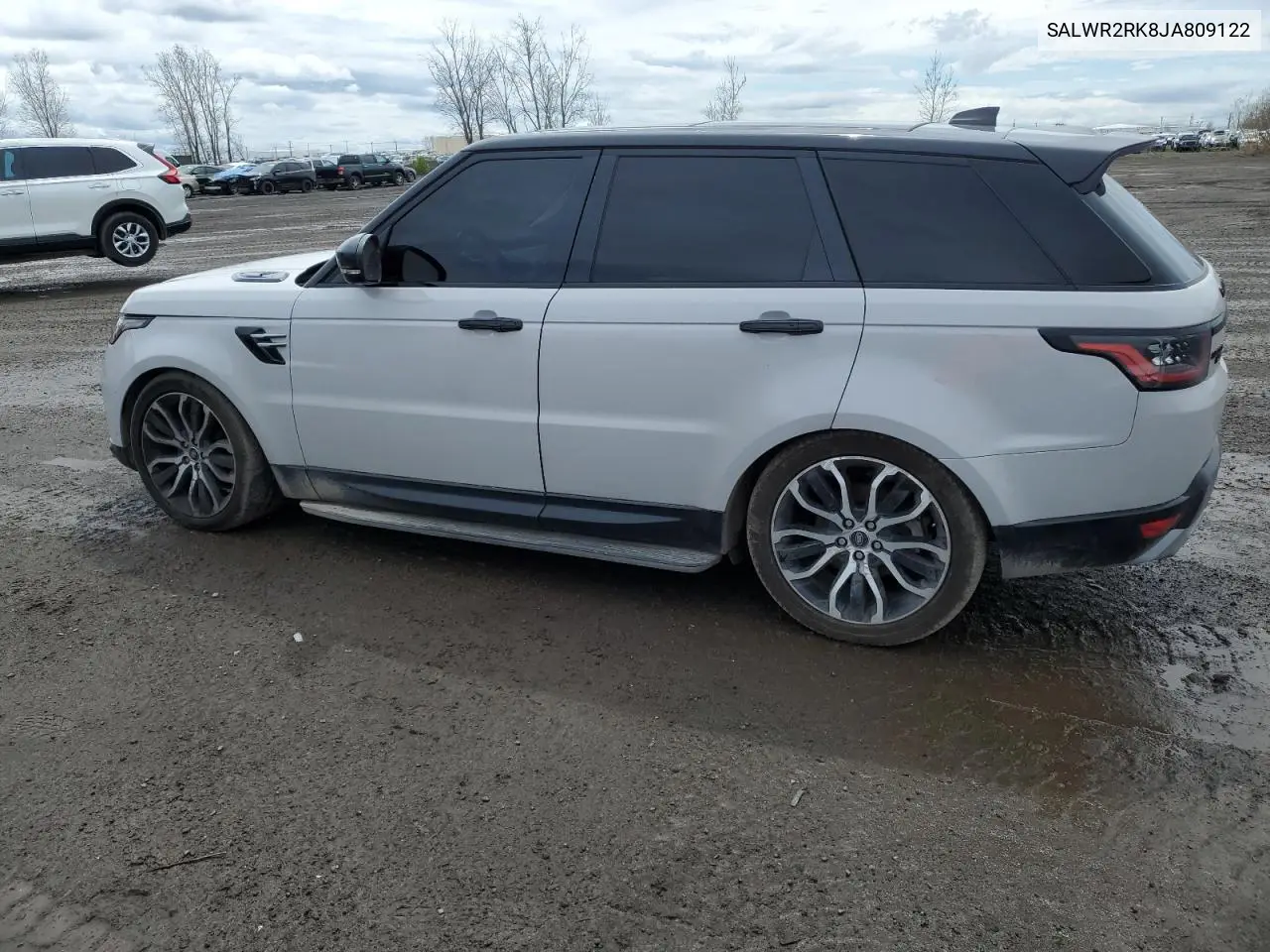 2018 Land Rover Range Rover Sport Hse VIN: SALWR2RK8JA809122 Lot: 55792075