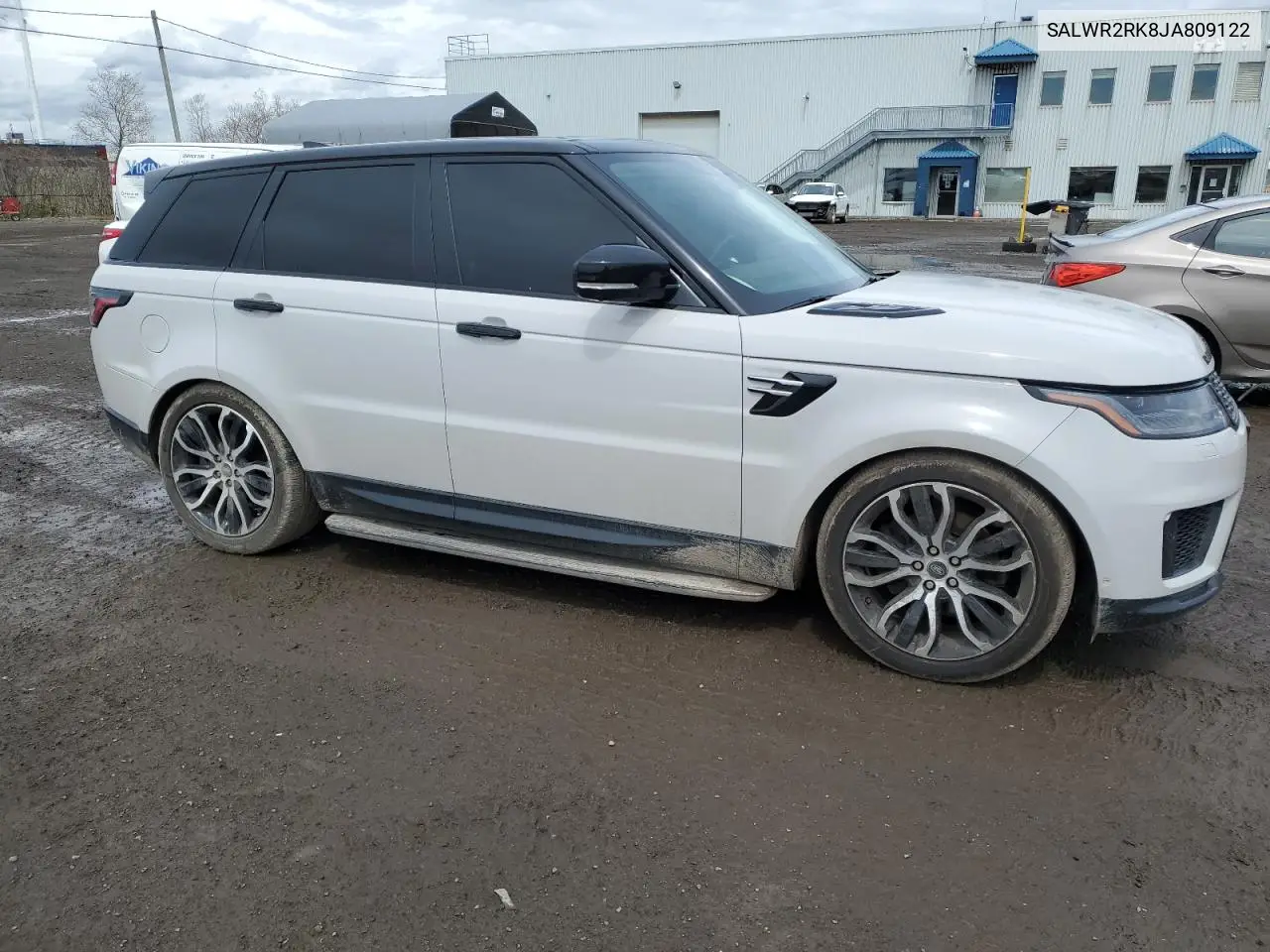 2018 Land Rover Range Rover Sport Hse VIN: SALWR2RK8JA809122 Lot: 55792075