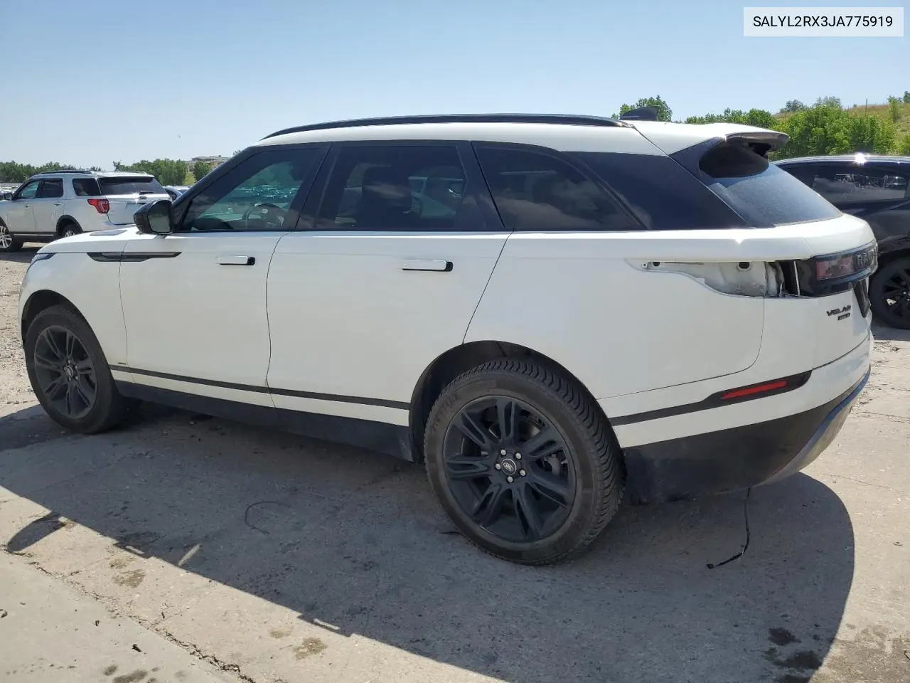 2018 Land Rover Range Rover Velar R-Dynamic Se VIN: SALYL2RX3JA775919 Lot: 61922505
