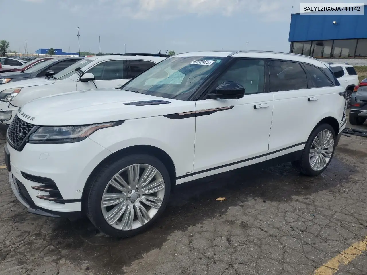 2018 Land Rover Range Rover Velar R-Dynamic Se VIN: SALYL2RX5JA741142 Lot: 62370475