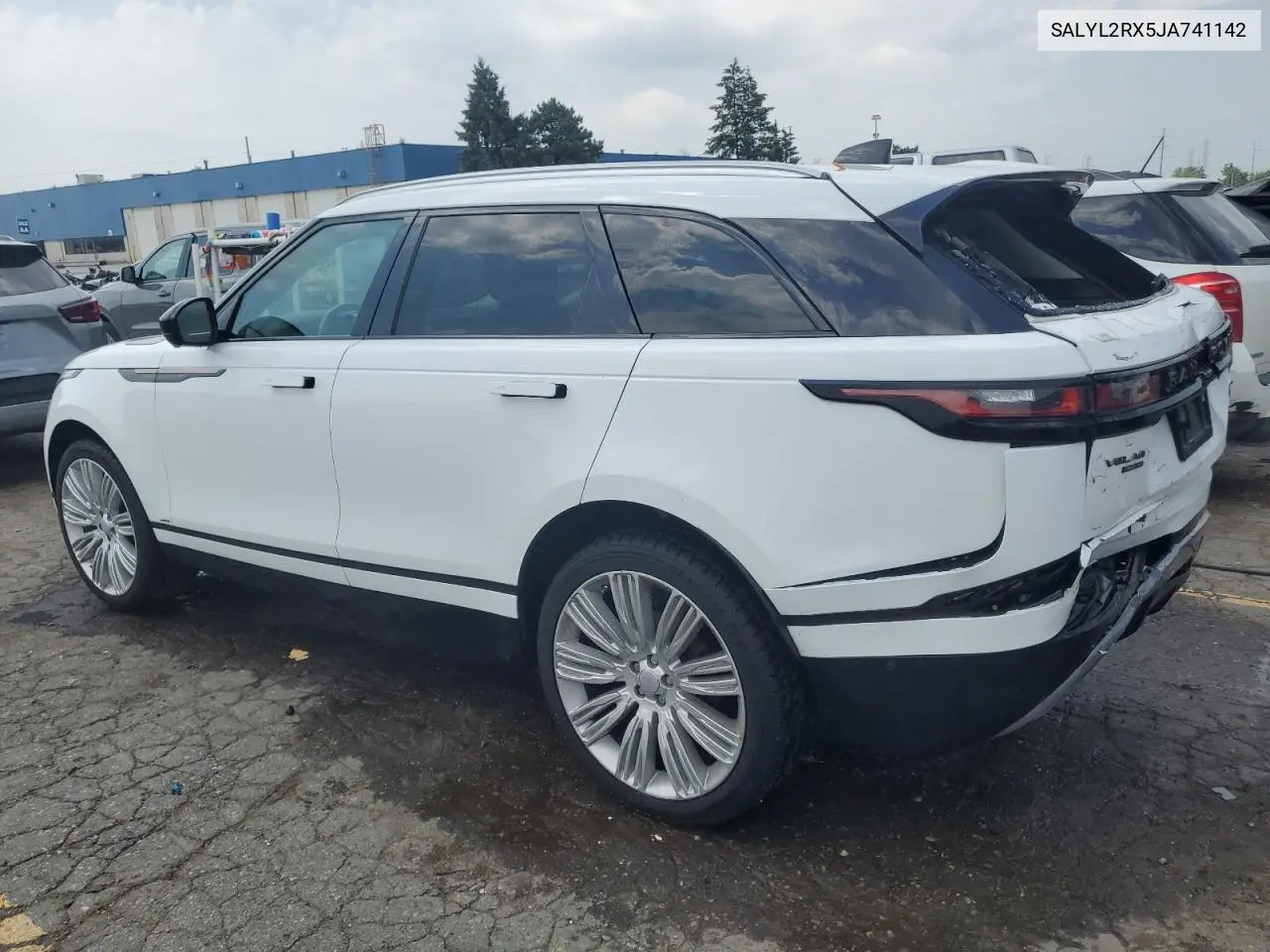 2018 Land Rover Range Rover Velar R-Dynamic Se VIN: SALYL2RX5JA741142 Lot: 62370475