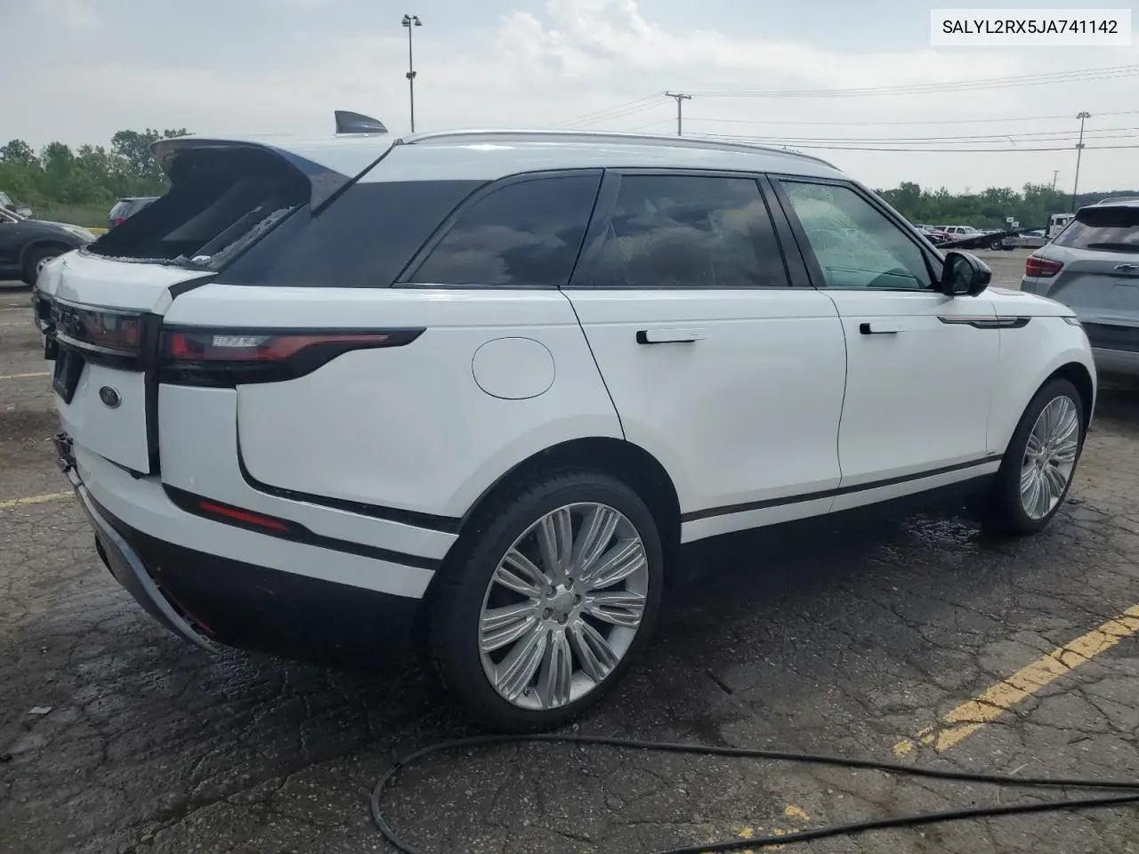 2018 Land Rover Range Rover Velar R-Dynamic Se VIN: SALYL2RX5JA741142 Lot: 62370475