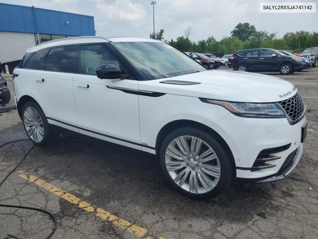 2018 Land Rover Range Rover Velar R-Dynamic Se VIN: SALYL2RX5JA741142 Lot: 62370475