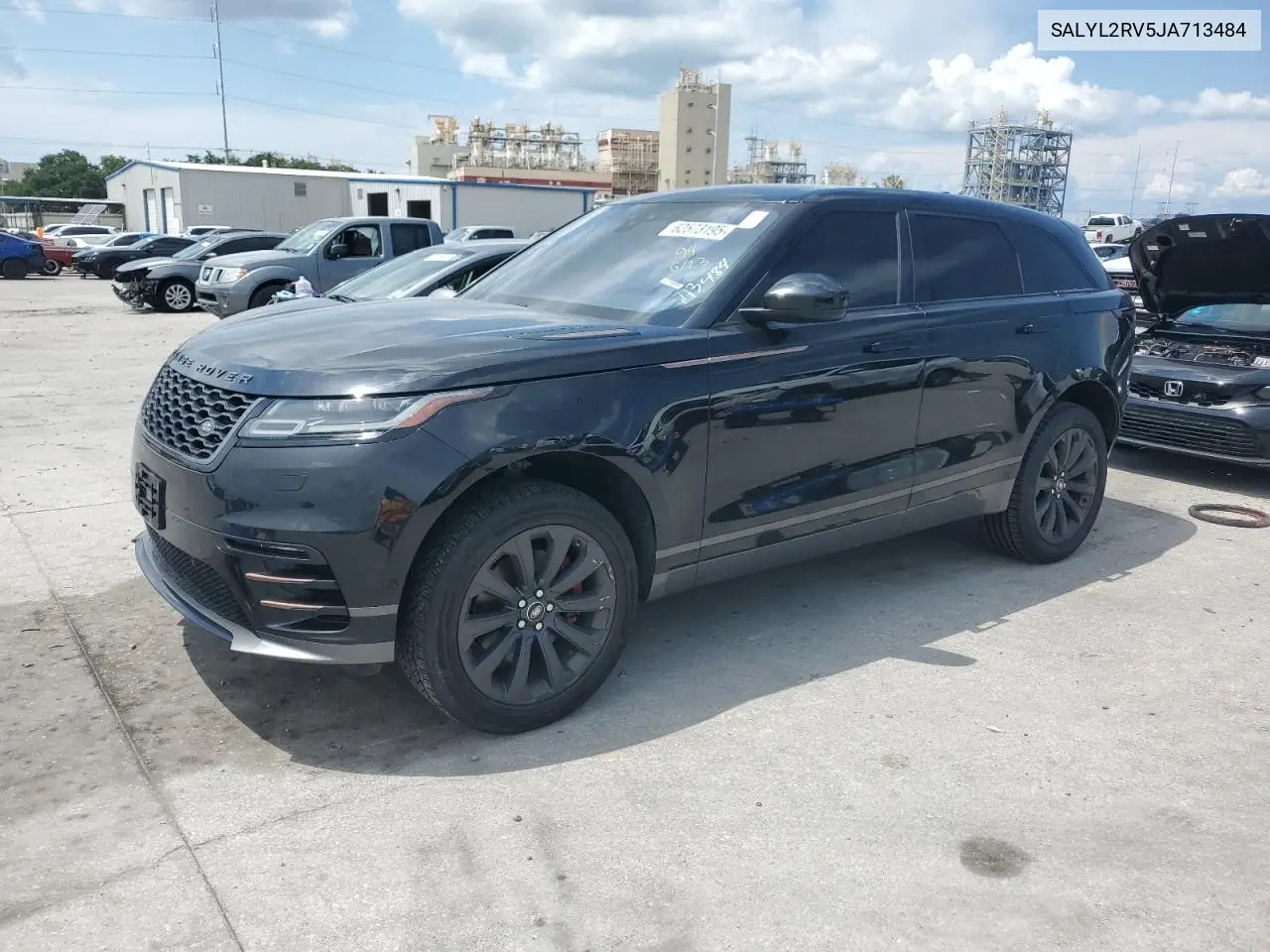 2018 Land Rover Range Rover Velar R-Dynamic Se VIN: SALYL2RV5JA713484 Lot: 62573195