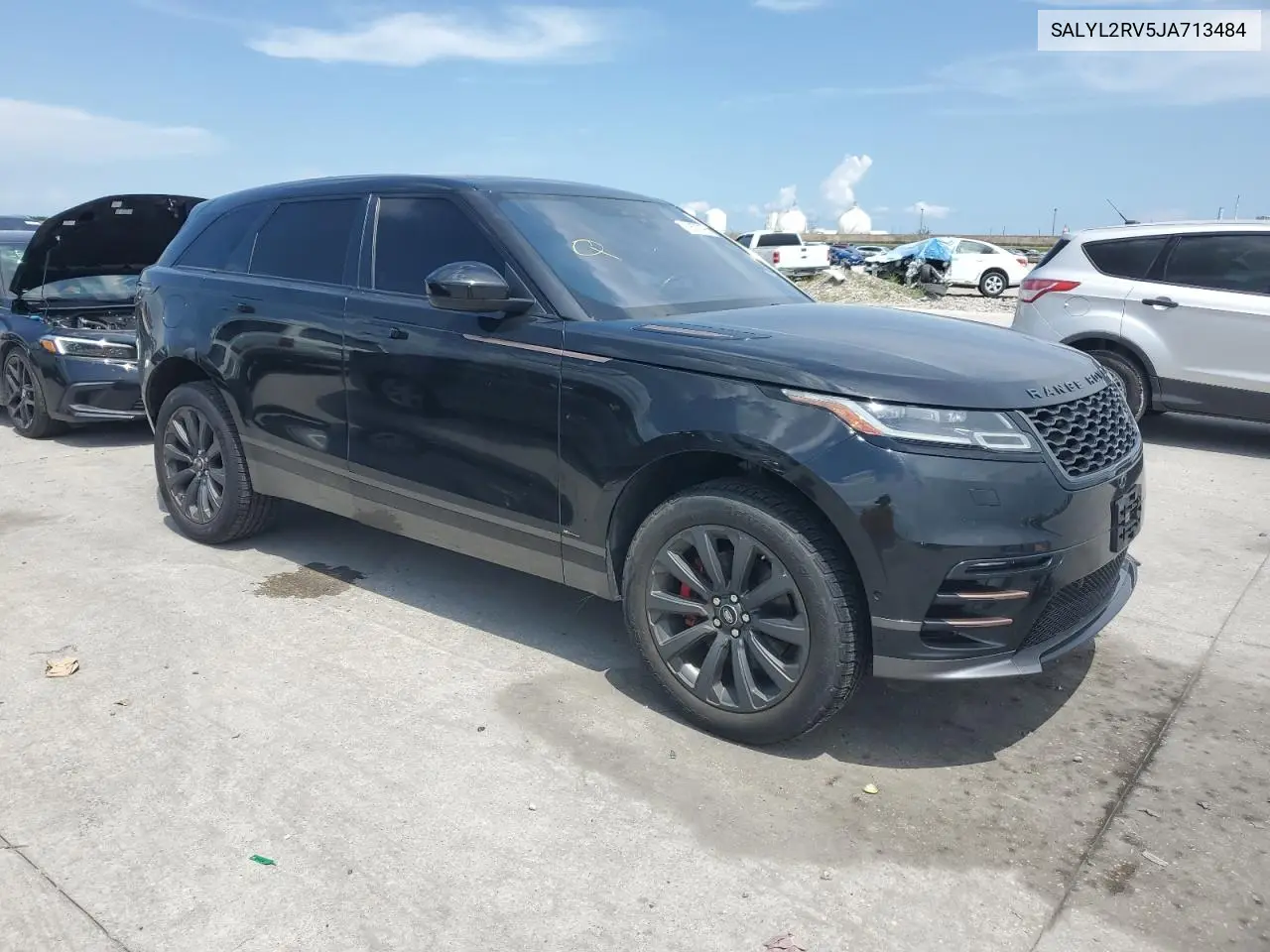 2018 Land Rover Range Rover Velar R-Dynamic Se VIN: SALYL2RV5JA713484 Lot: 62573195