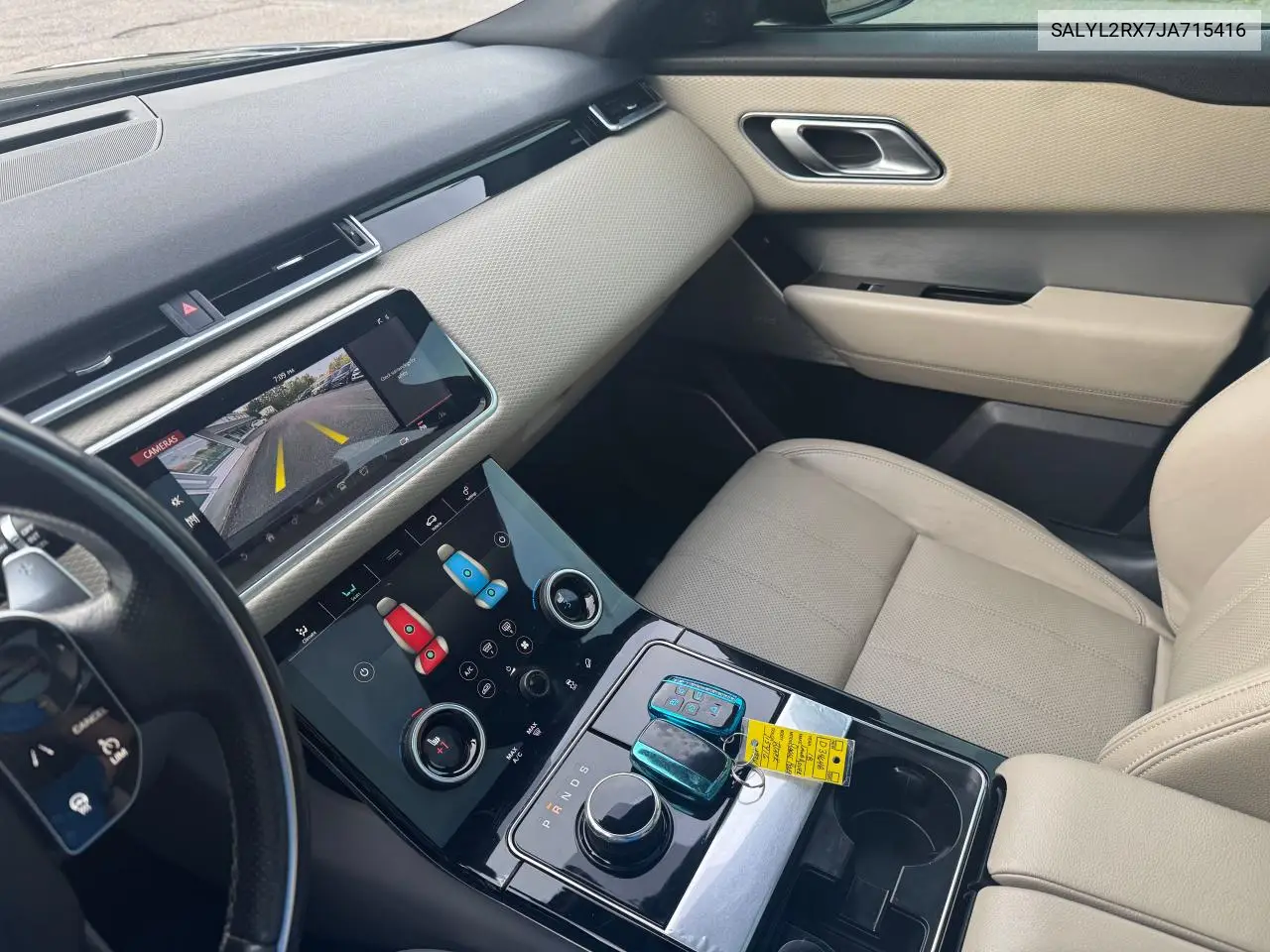 2018 Land Rover Range Rover Velar R-Dynamic Se VIN: SALYL2RX7JA715416 Lot: 62775895