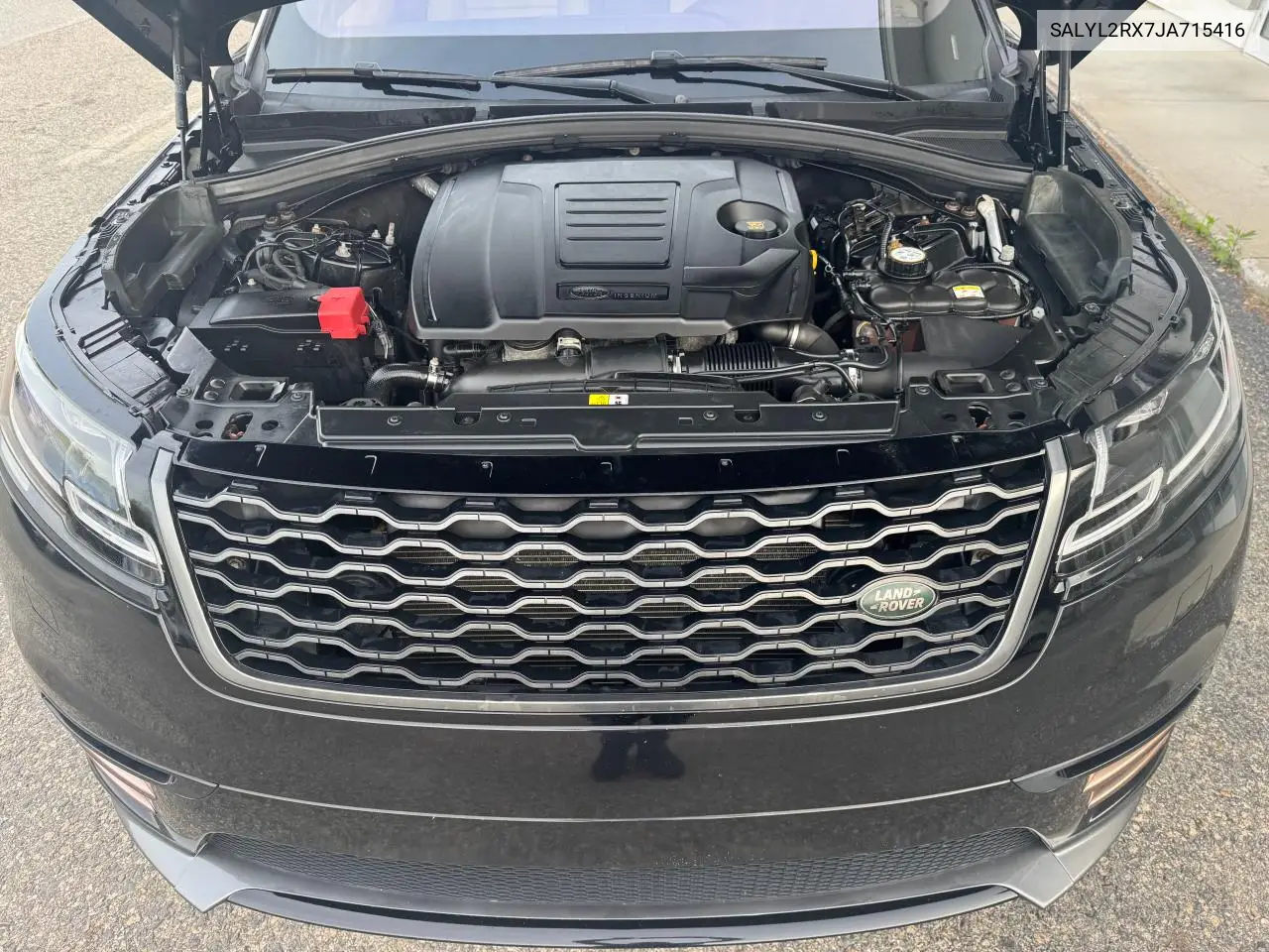 2018 Land Rover Range Rover Velar R-Dynamic Se VIN: SALYL2RX7JA715416 Lot: 62775895