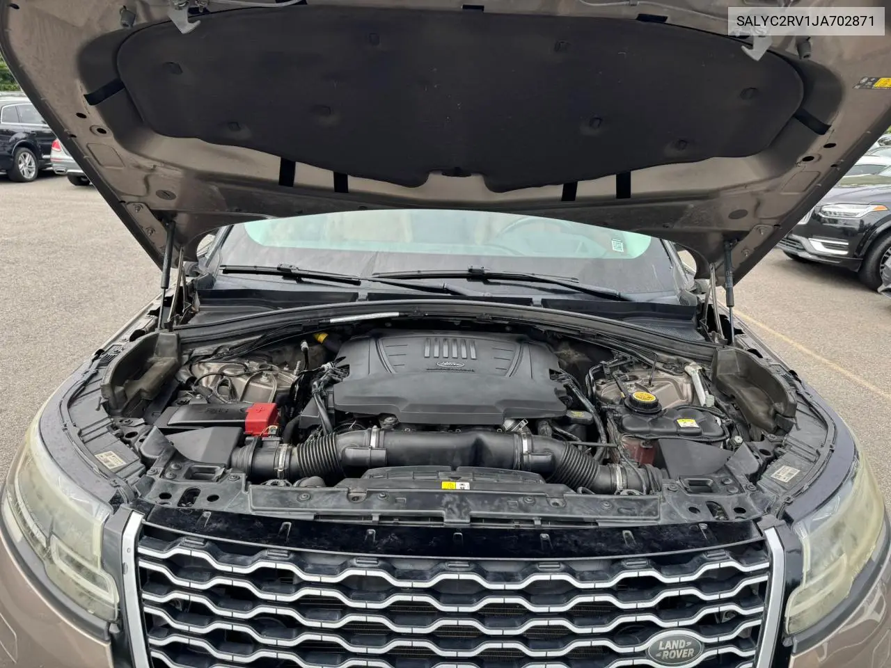 2018 Land Rover Range Rover Velar Se VIN: SALYC2RV1JA702871 Lot: 63204445