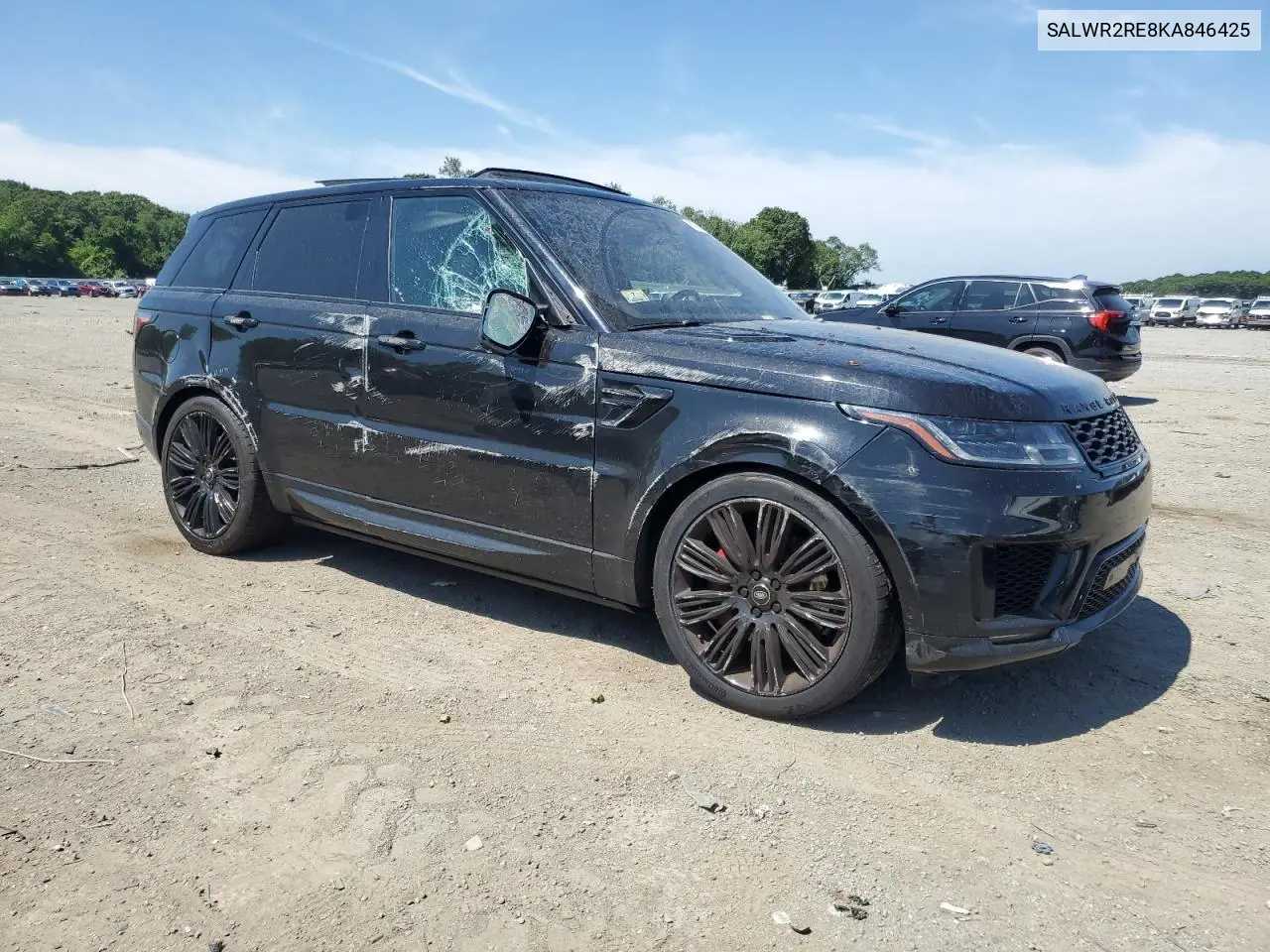 2019 Land Rover Range Rover Sport Supercharged Dynamic VIN: SALWR2RE8KA846425 Lot: 61798605