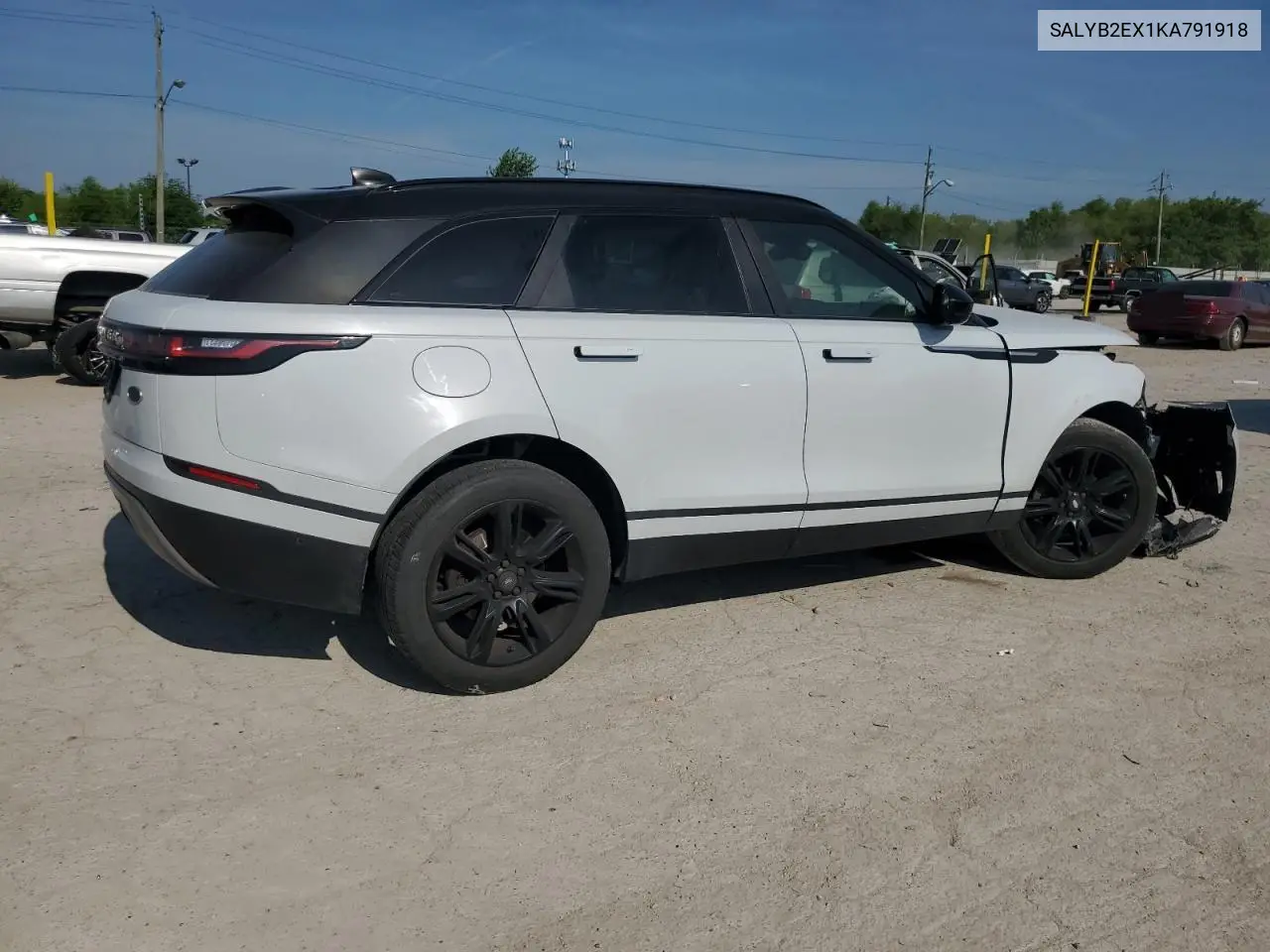 2019 Land Rover Range Rover Velar S VIN: SALYB2EX1KA791918 Lot: 61936025