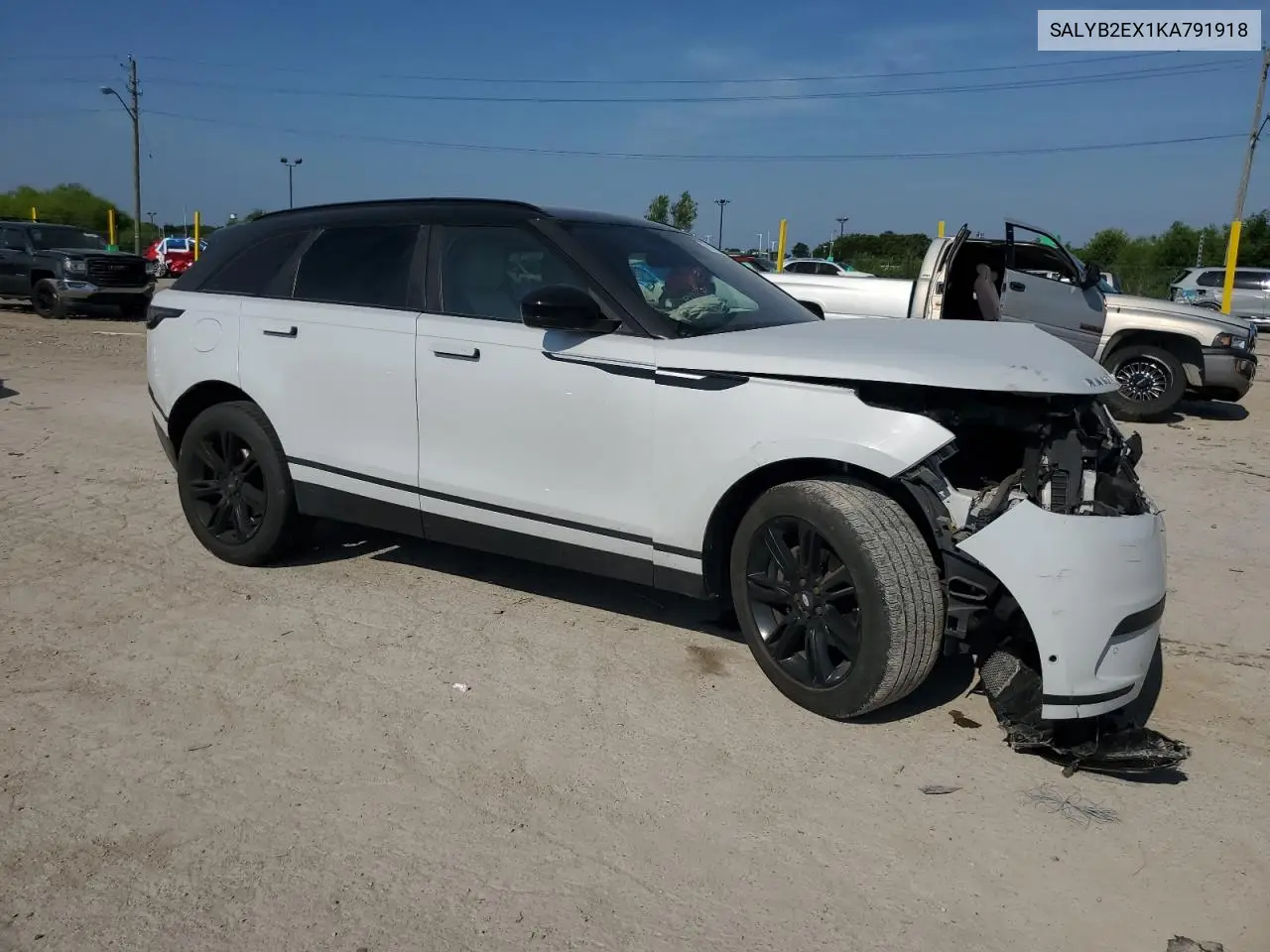 2019 Land Rover Range Rover Velar S VIN: SALYB2EX1KA791918 Lot: 61936025