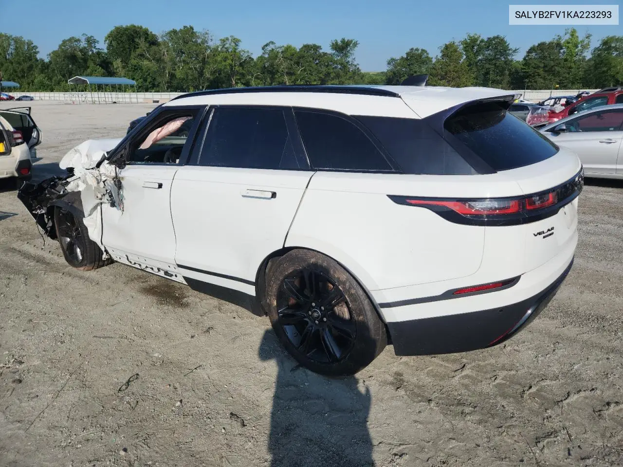 2019 Land Rover Range Rover Velar S VIN: SALYB2FV1KA223293 Lot: 62699005