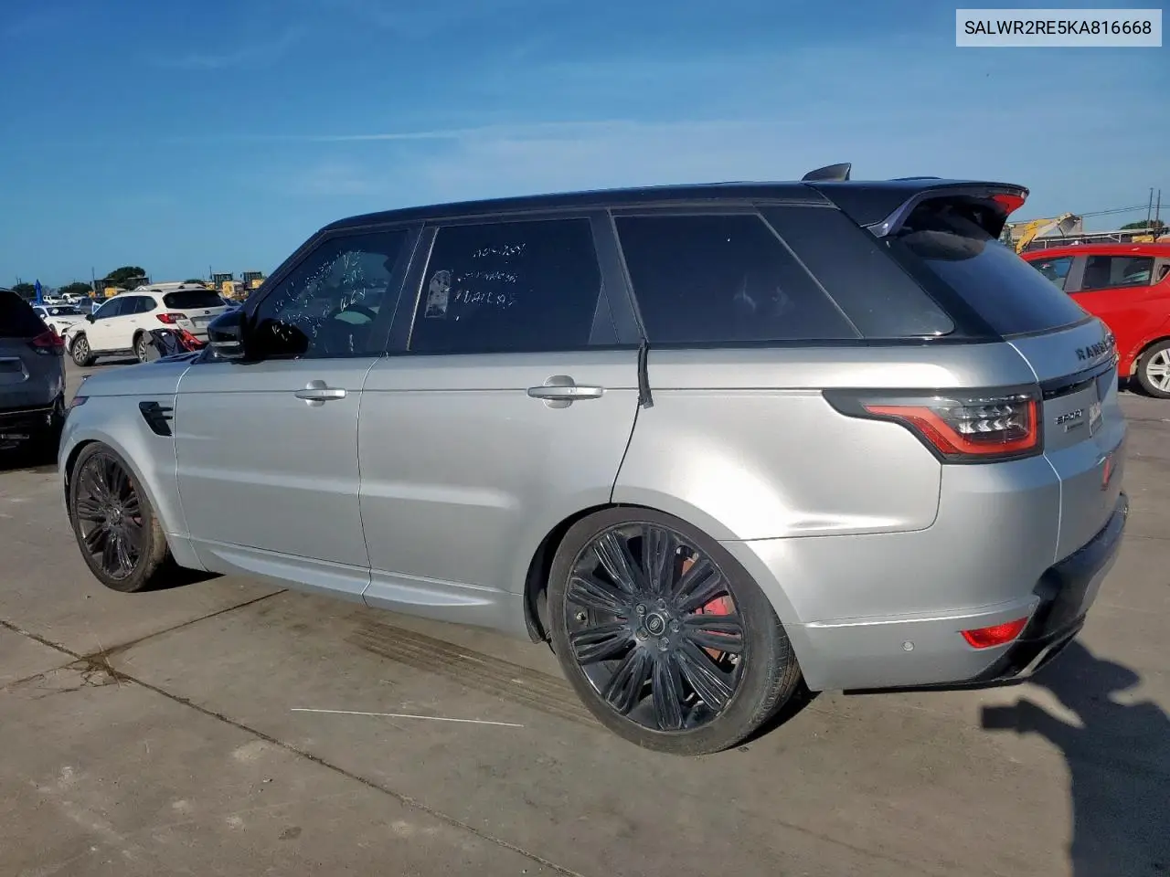 2019 Land Rover Range Rover Sport Supercharged Dynamic VIN: SALWR2RE5KA816668 Lot: 62967625