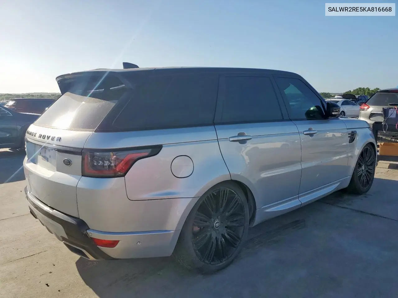 2019 Land Rover Range Rover Sport Supercharged Dynamic VIN: SALWR2RE5KA816668 Lot: 62967625