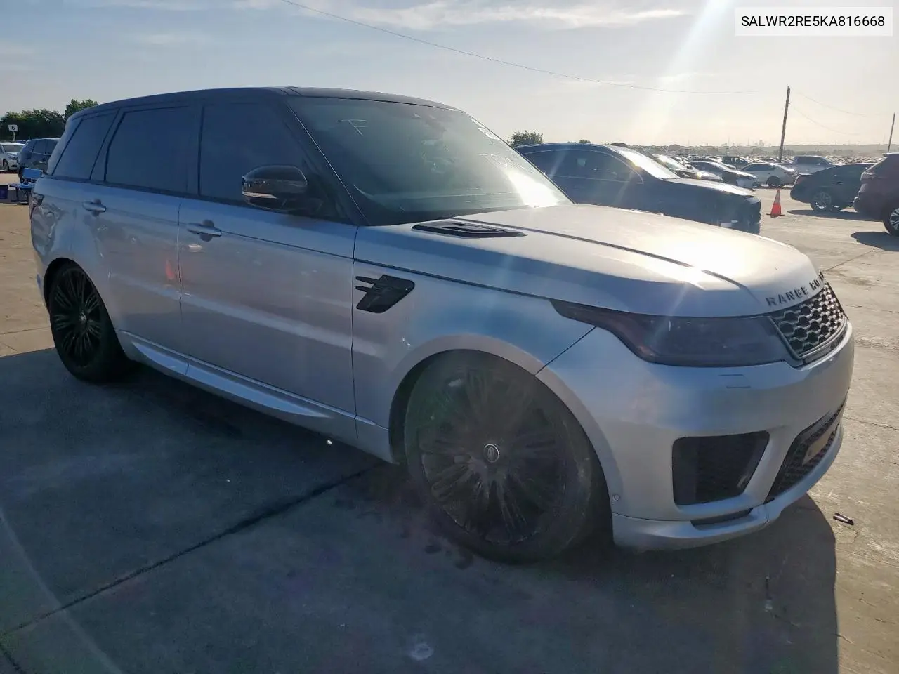 2019 Land Rover Range Rover Sport Supercharged Dynamic VIN: SALWR2RE5KA816668 Lot: 62967625