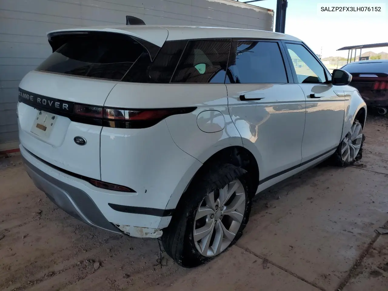 2020 Land Rover Range Rover Evoque Se VIN: SALZP2FX3LH076152 Lot: 62167305
