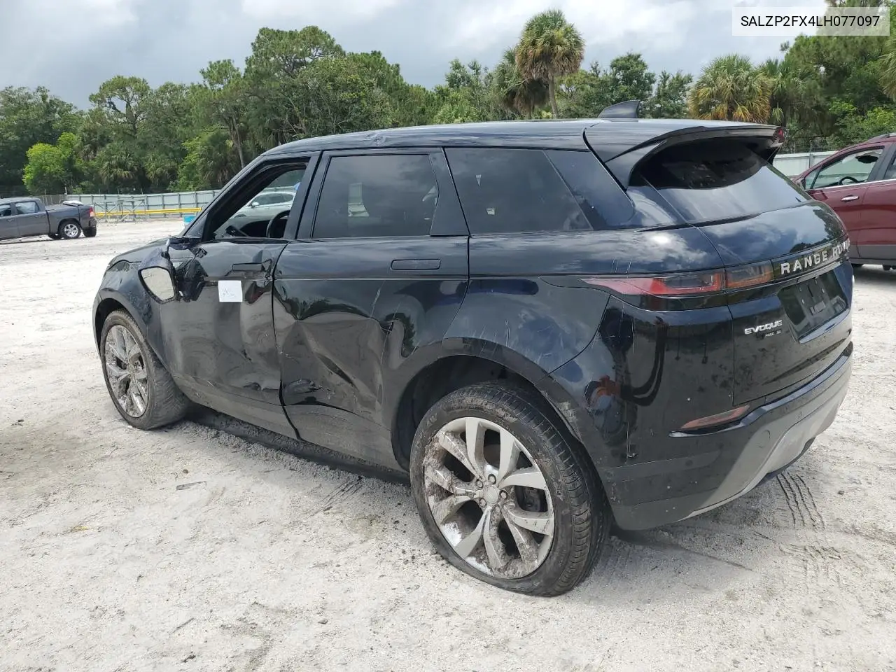 2020 Land Rover Range Rover Evoque Se VIN: SALZP2FX4LH077097 Lot: 62275005