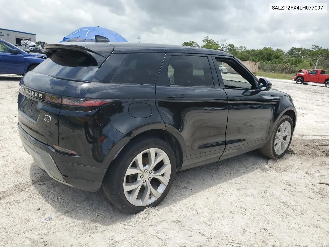 2020 Land Rover Range Rover Evoque Se VIN: SALZP2FX4LH077097 Lot: 62275005