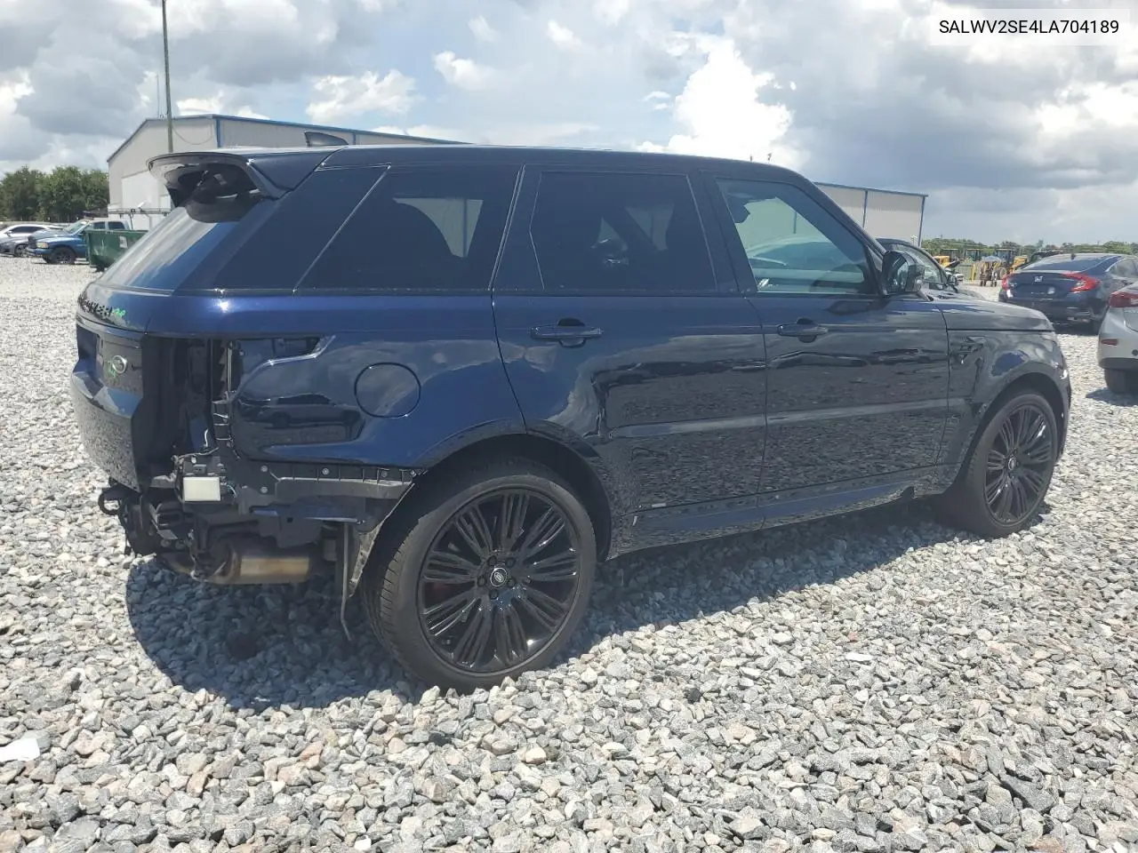 2020 Land Rover Range Rover Sport P525 Autobiography VIN: SALWV2SE4LA704189 Lot: 62370655