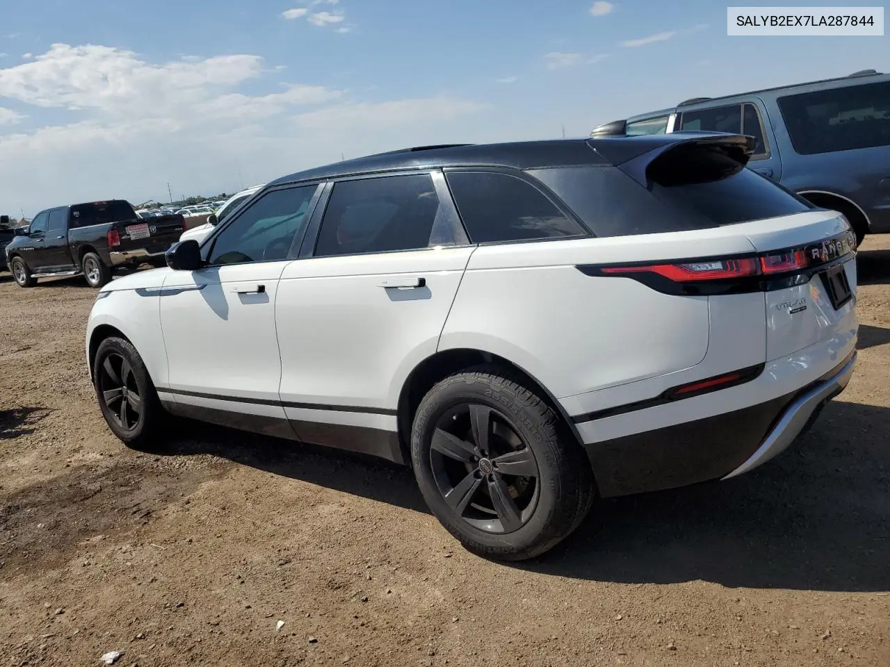 2020 Land Rover Range Rover Velar S VIN: SALYB2EX7LA287844 Lot: 62407785