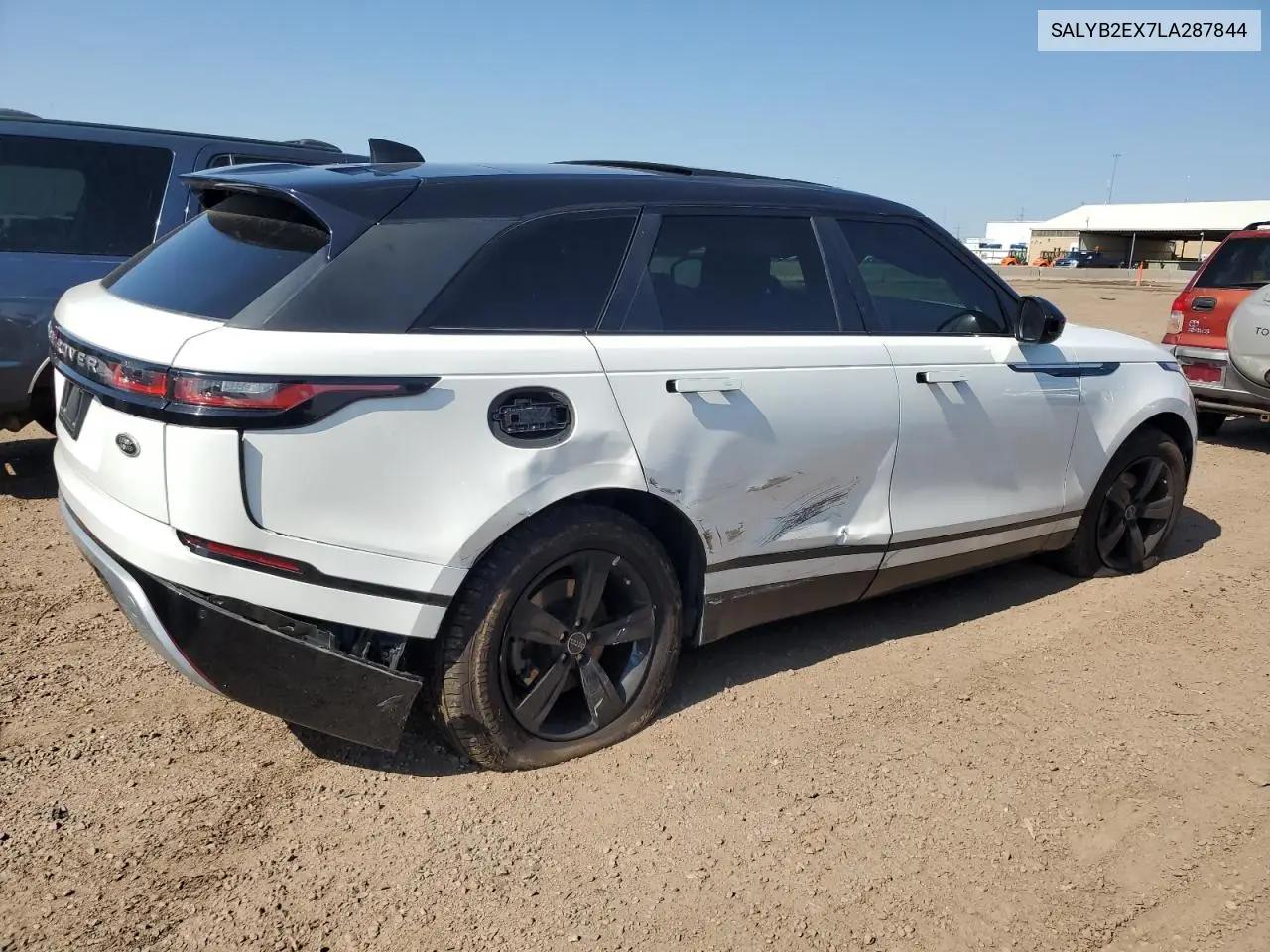 2020 Land Rover Range Rover Velar S VIN: SALYB2EX7LA287844 Lot: 62407785
